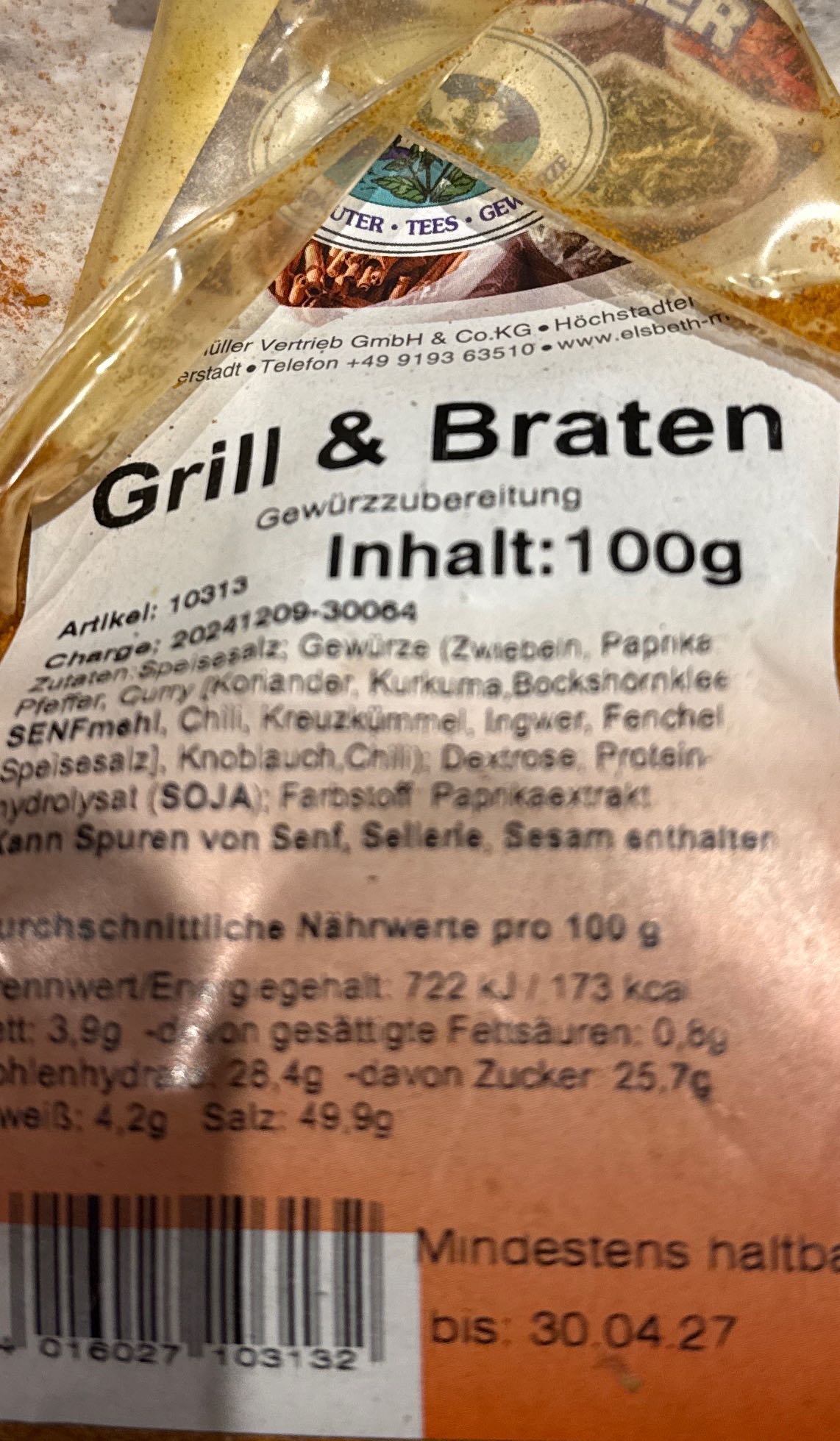 Grill & Braten