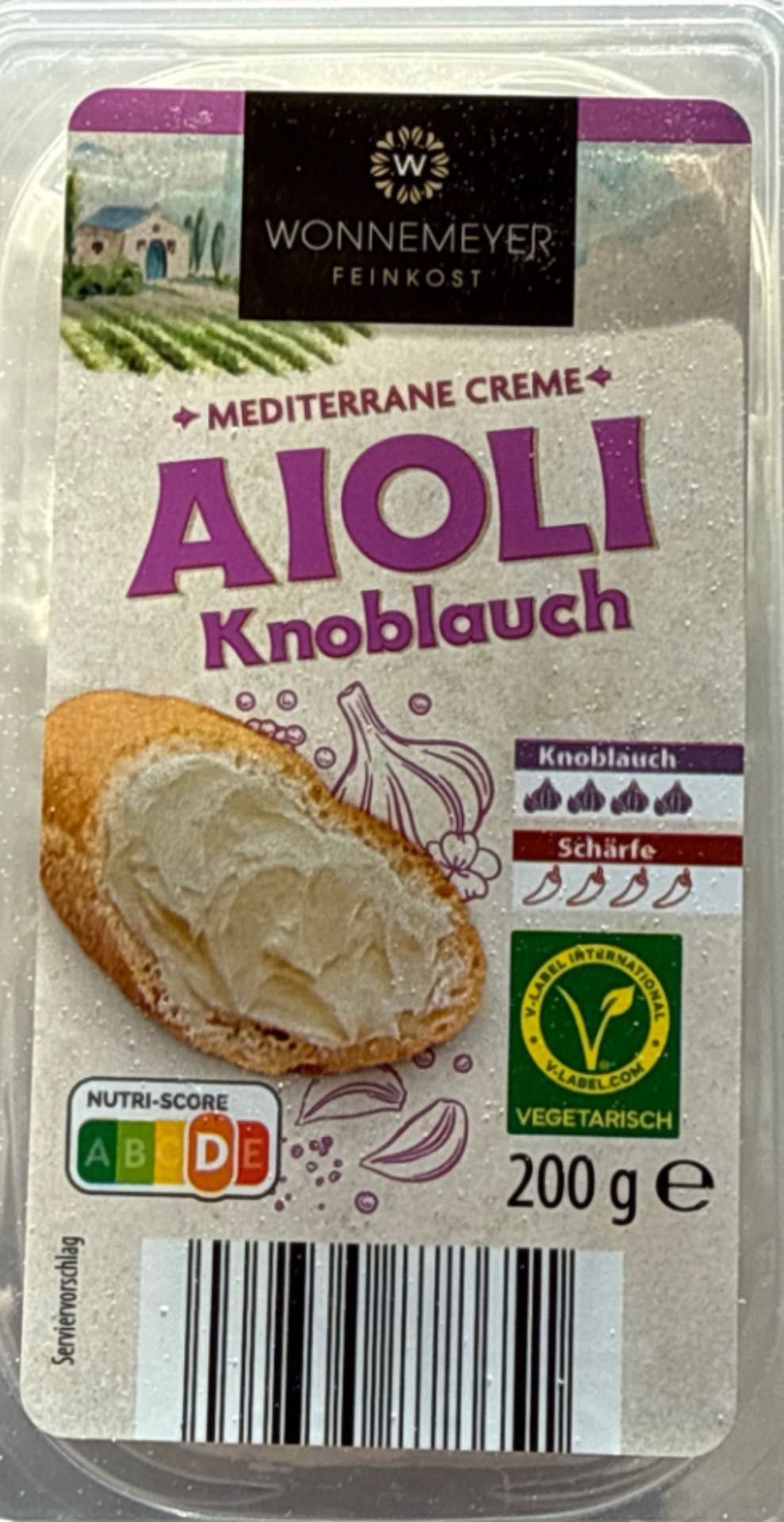 Aioli Mediterrane Creme