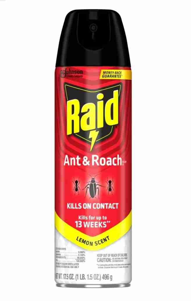 Lemon scent spray