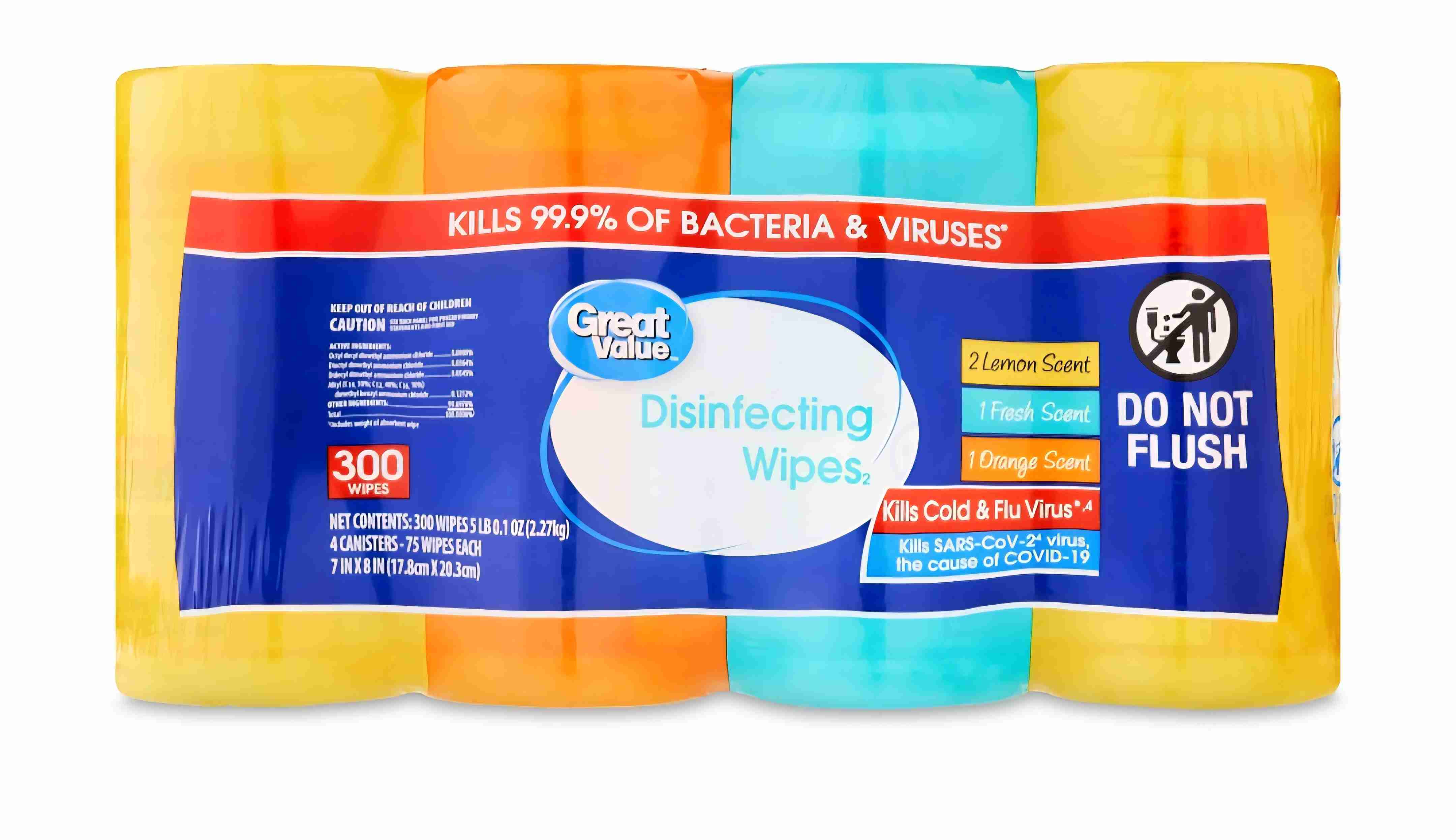 Disinfecting Wipes 300 ct (4-75 ct)
