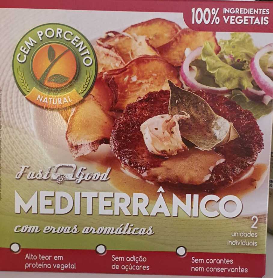 Hamburger Mediterrânico