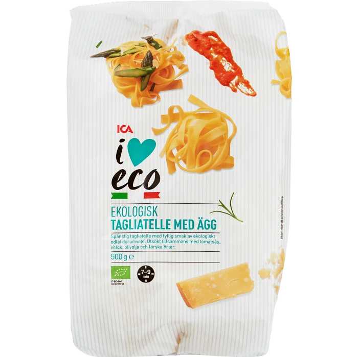 Ekologisk Tagliatelle med ägg
