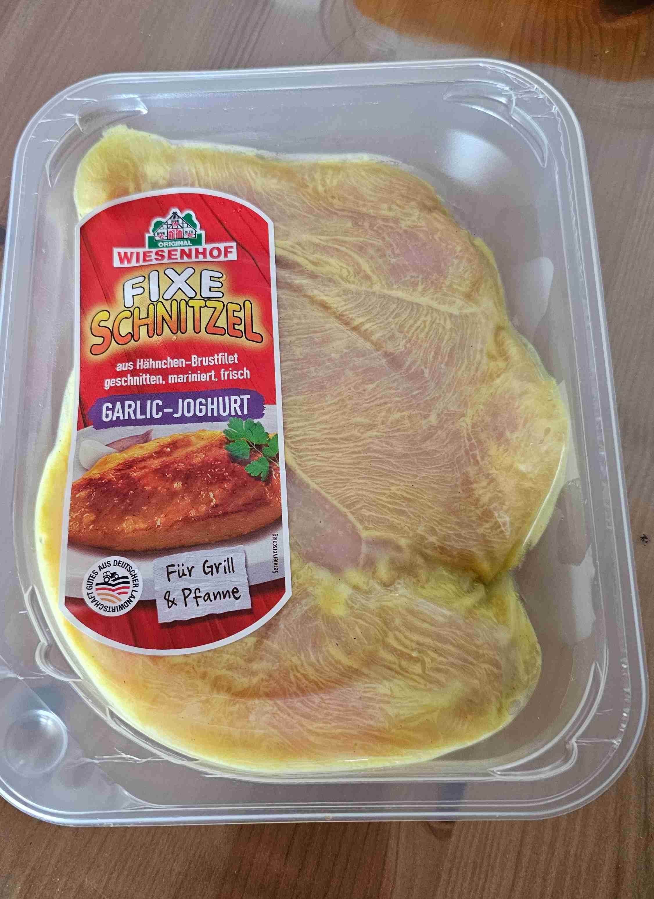 Fixe Schnitzel - Hähnchenschnitzel Knoblauch Joghurt