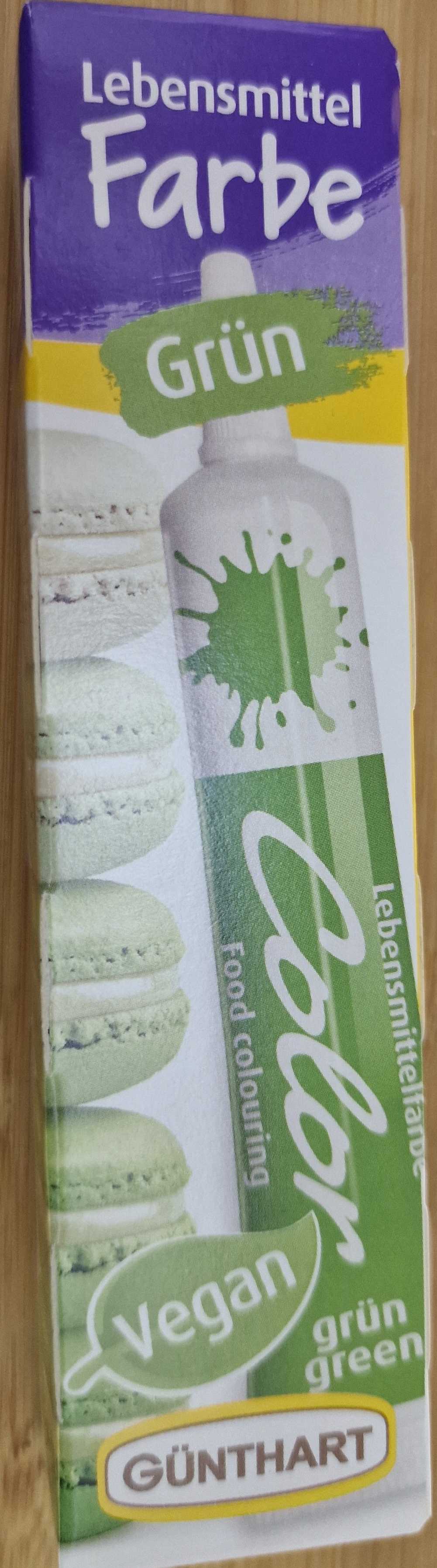 Lebensmittel Farbe Grün 