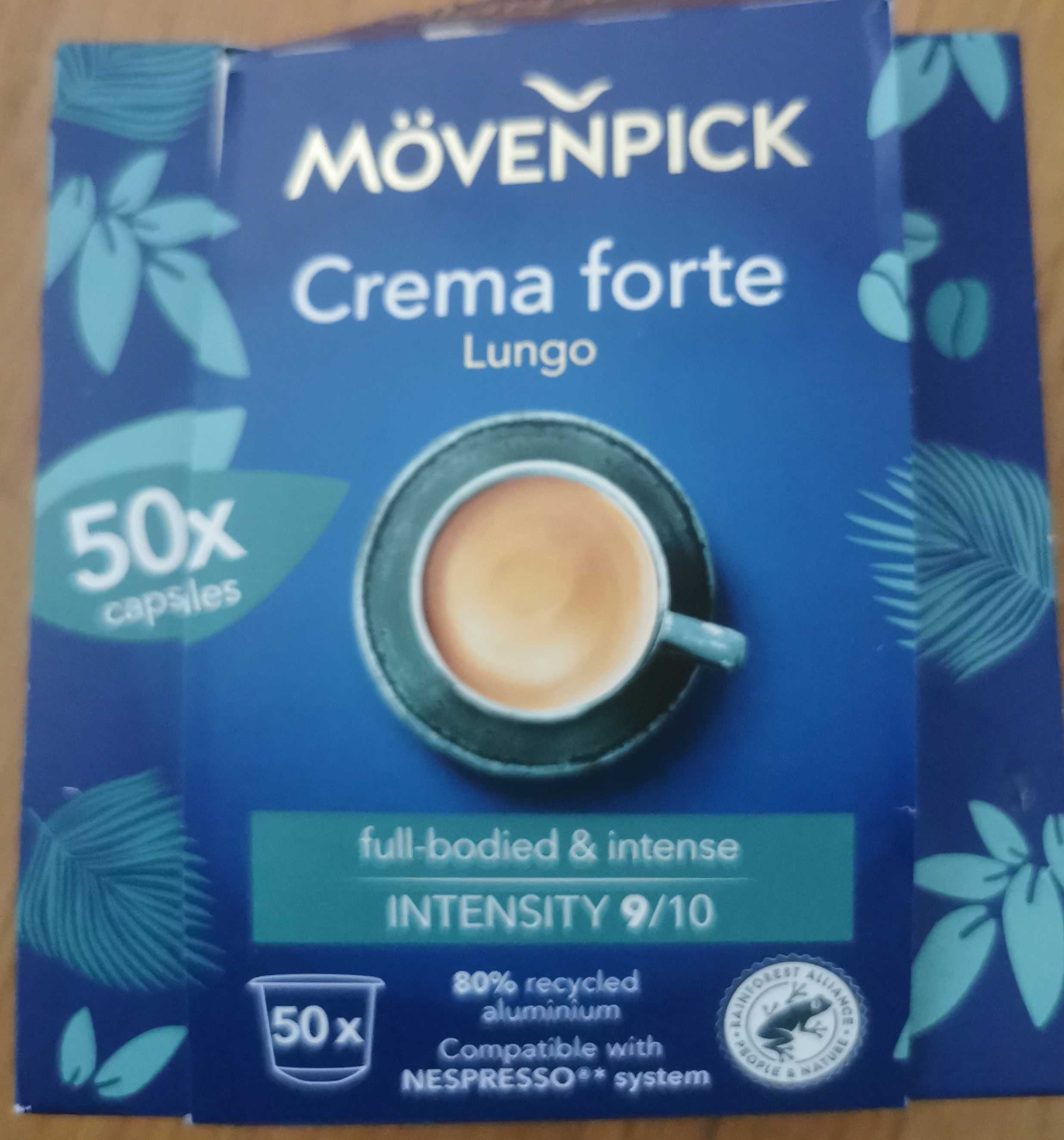Kaffekapsel crema forte lungo