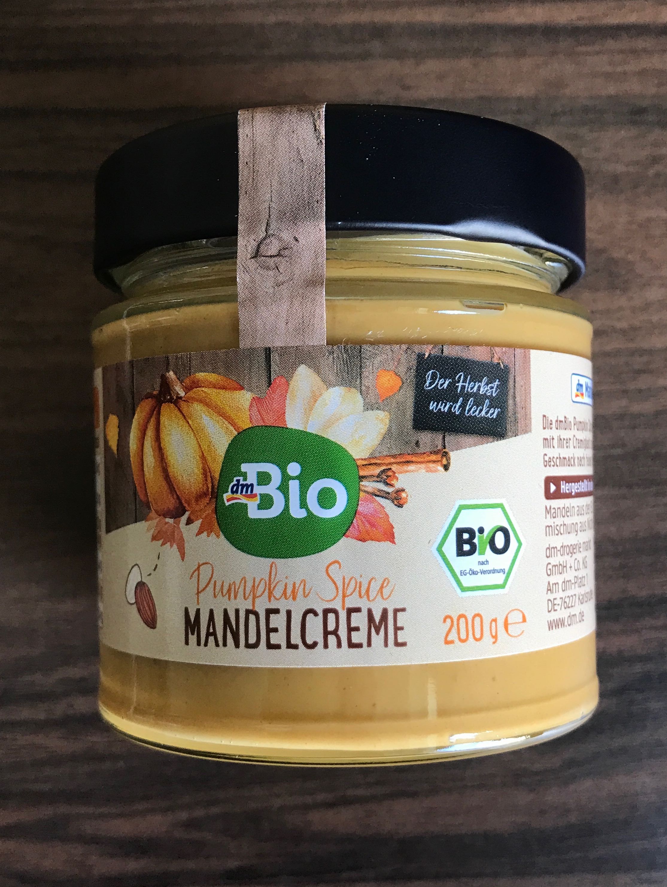 Pumpkin Spice Mandelcreme