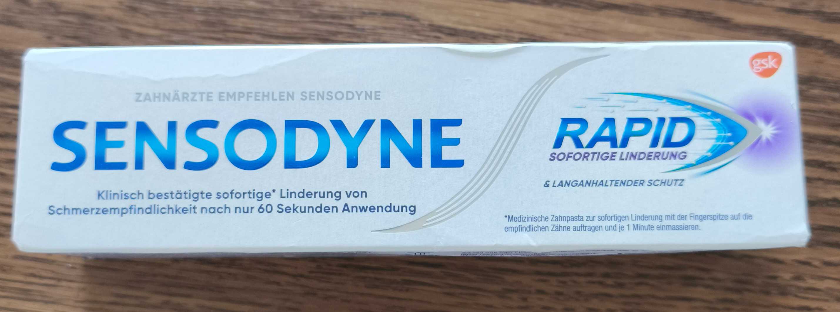 Rapid Zahncreme 