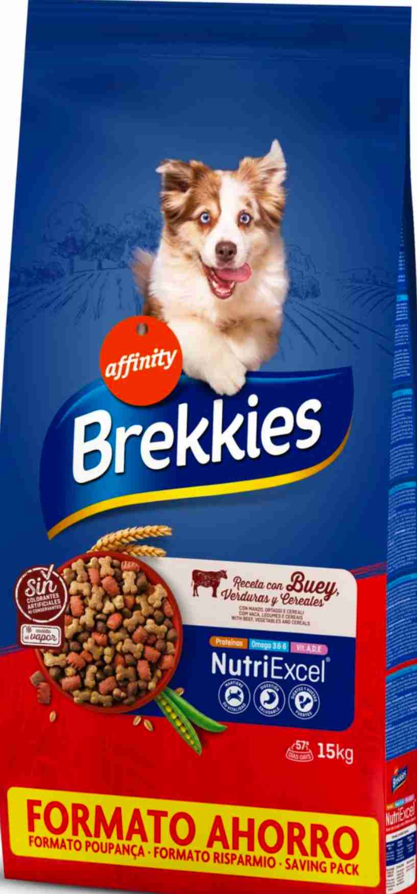 Pienso de buey para perros mix excel