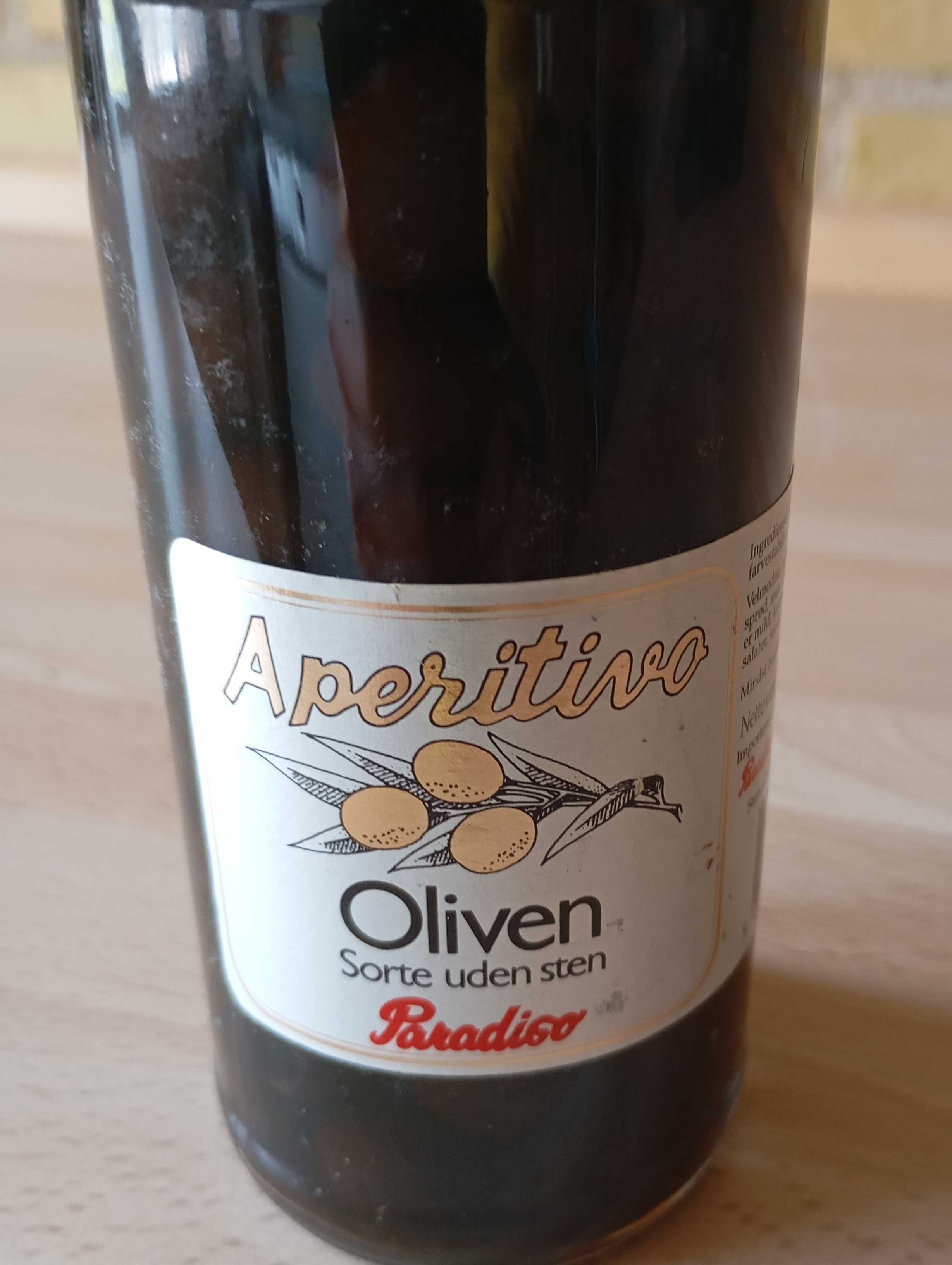 Sorte oliven uden sten