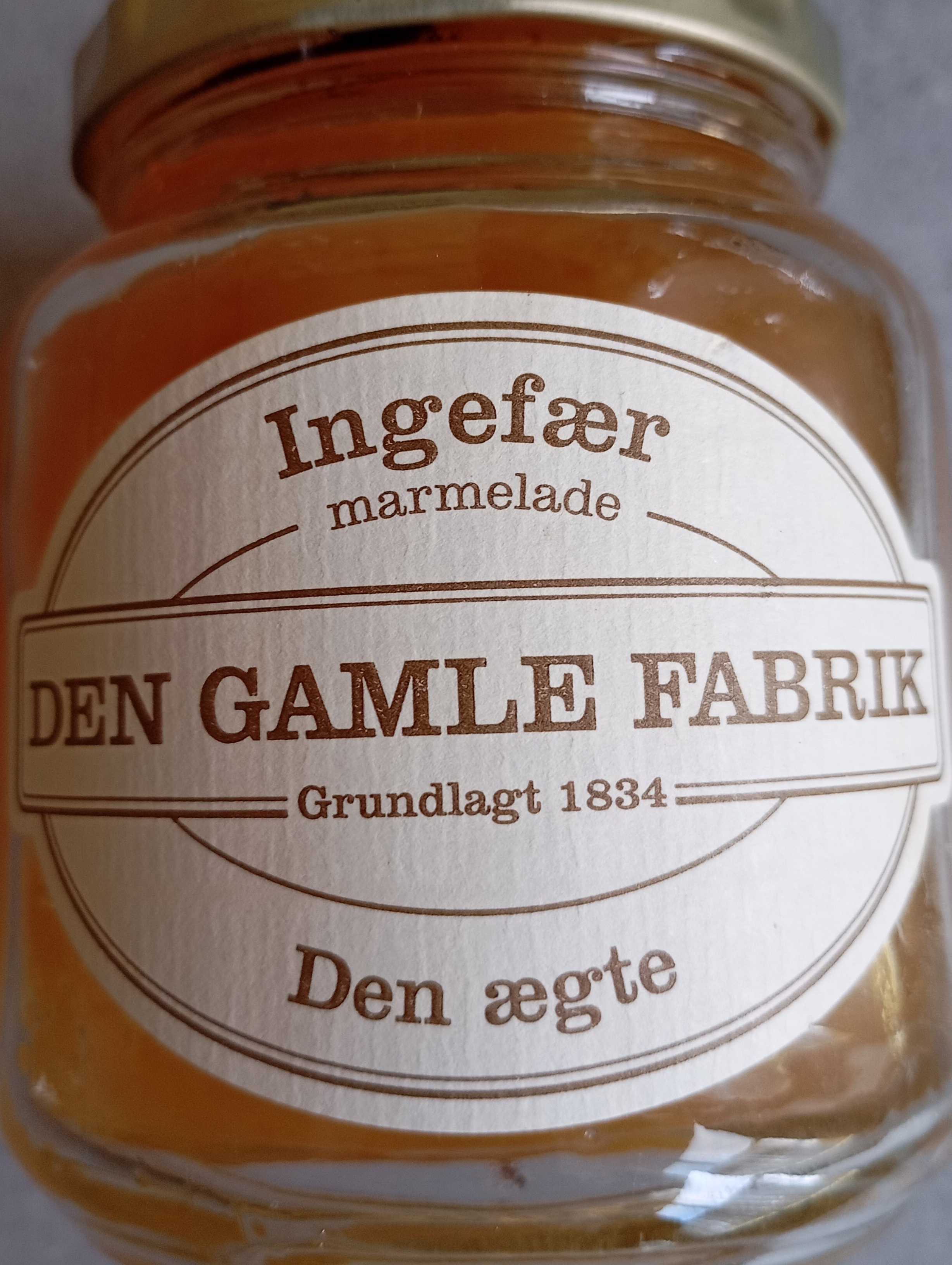 Ingefær marmelade 