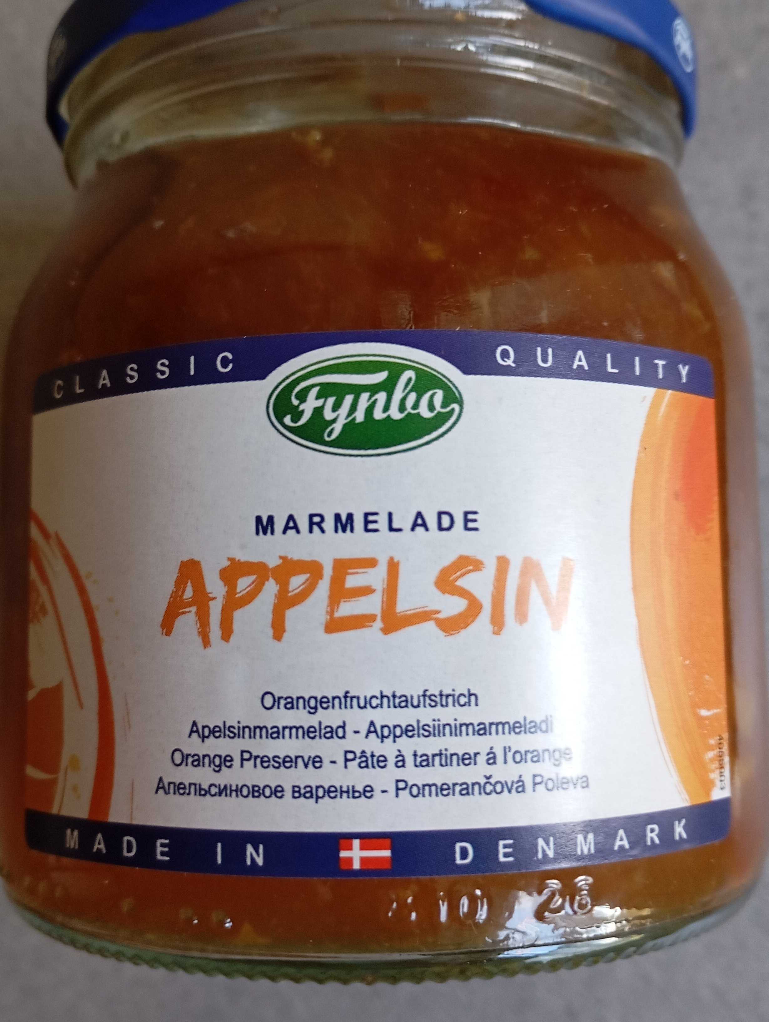 Appelsin marmelade 