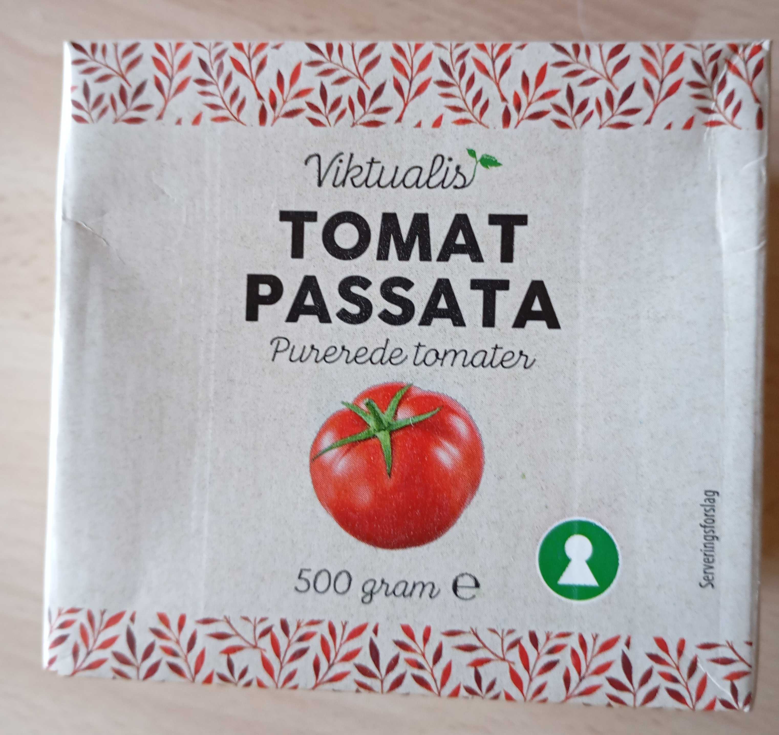 Tomat passata, purerede tomater