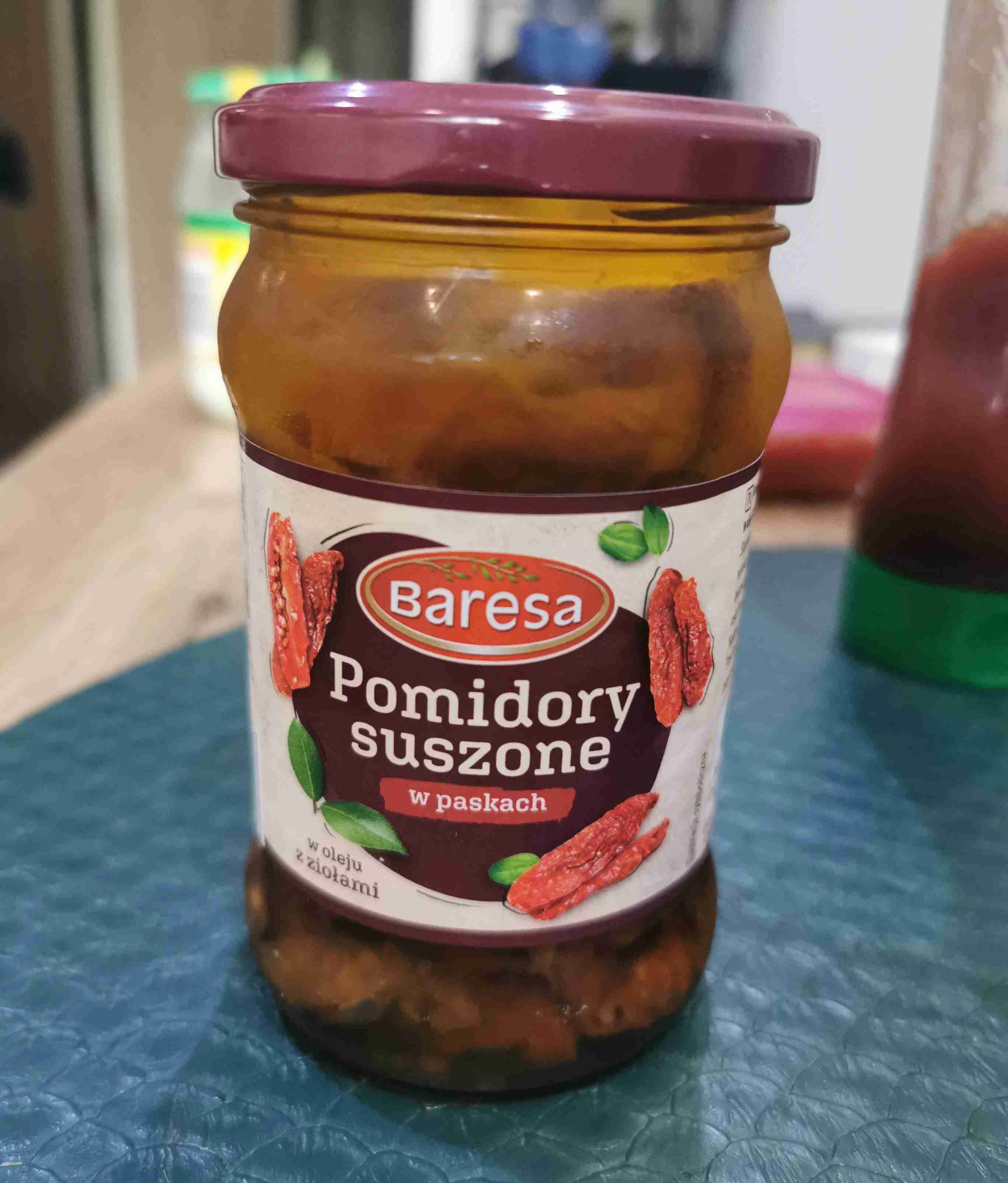 Pomidory suszone w paskach