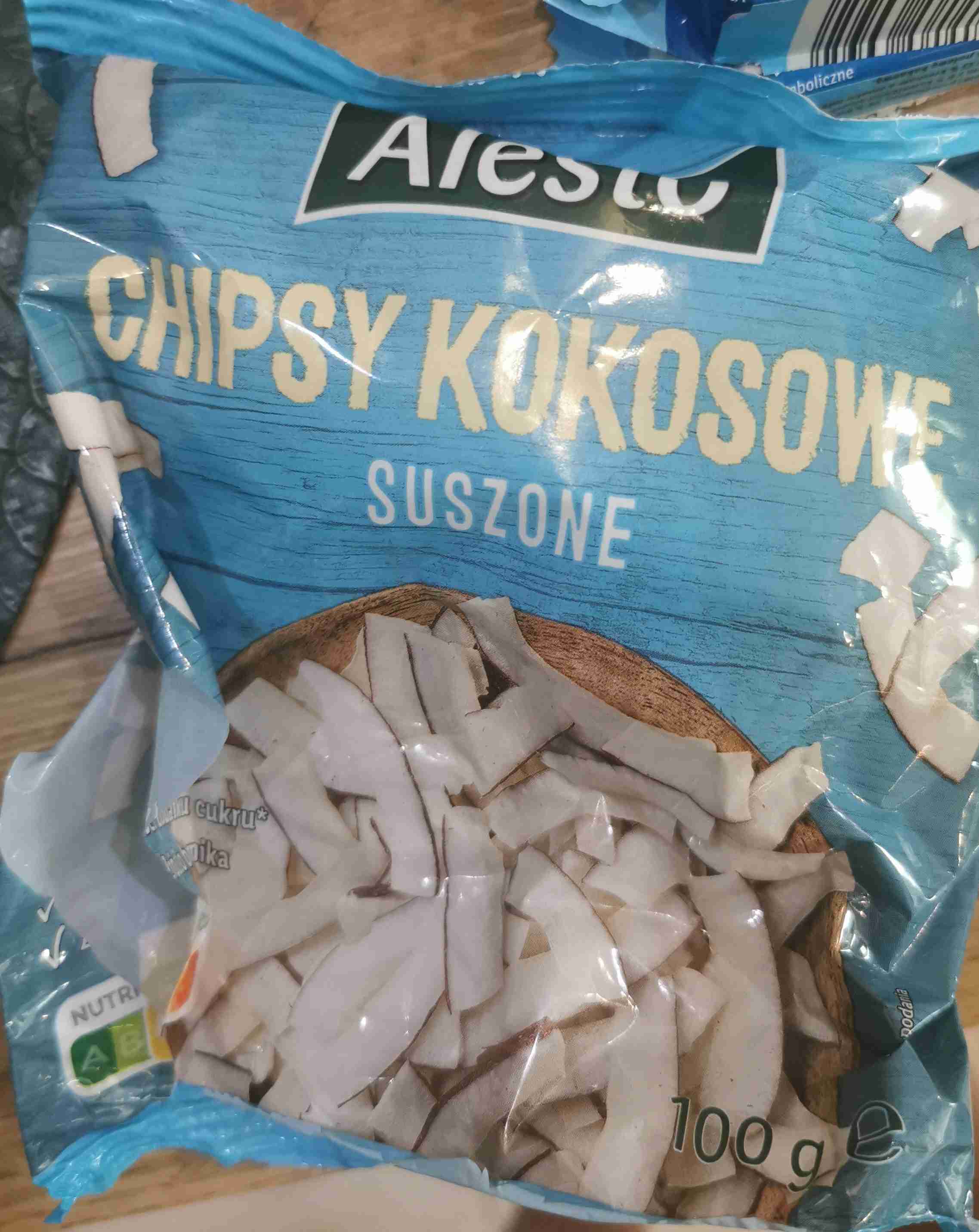 Chipsy Kokosowe suszone