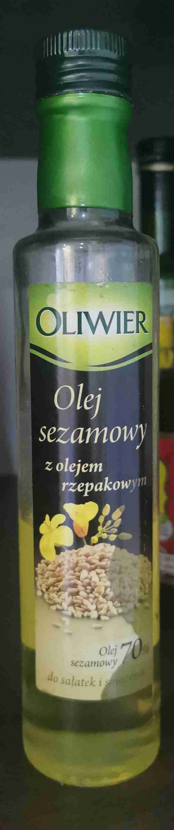 Olej sezamowy z olejem rzepakowym