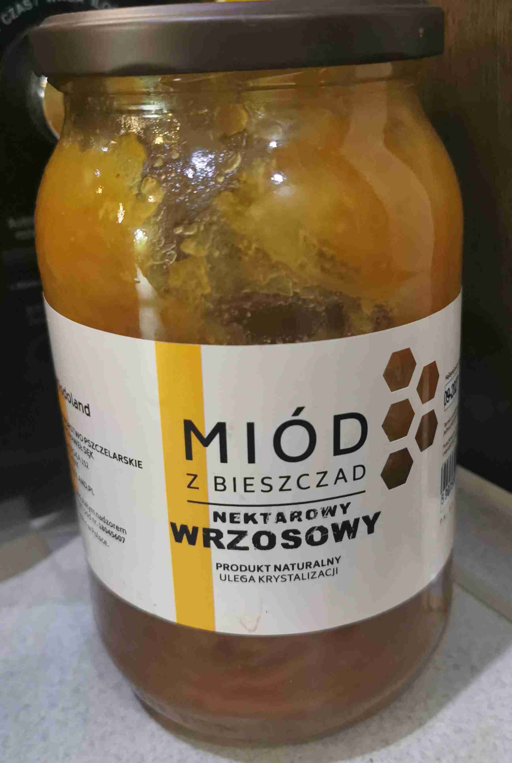 Miód nektarowy wrzosowy