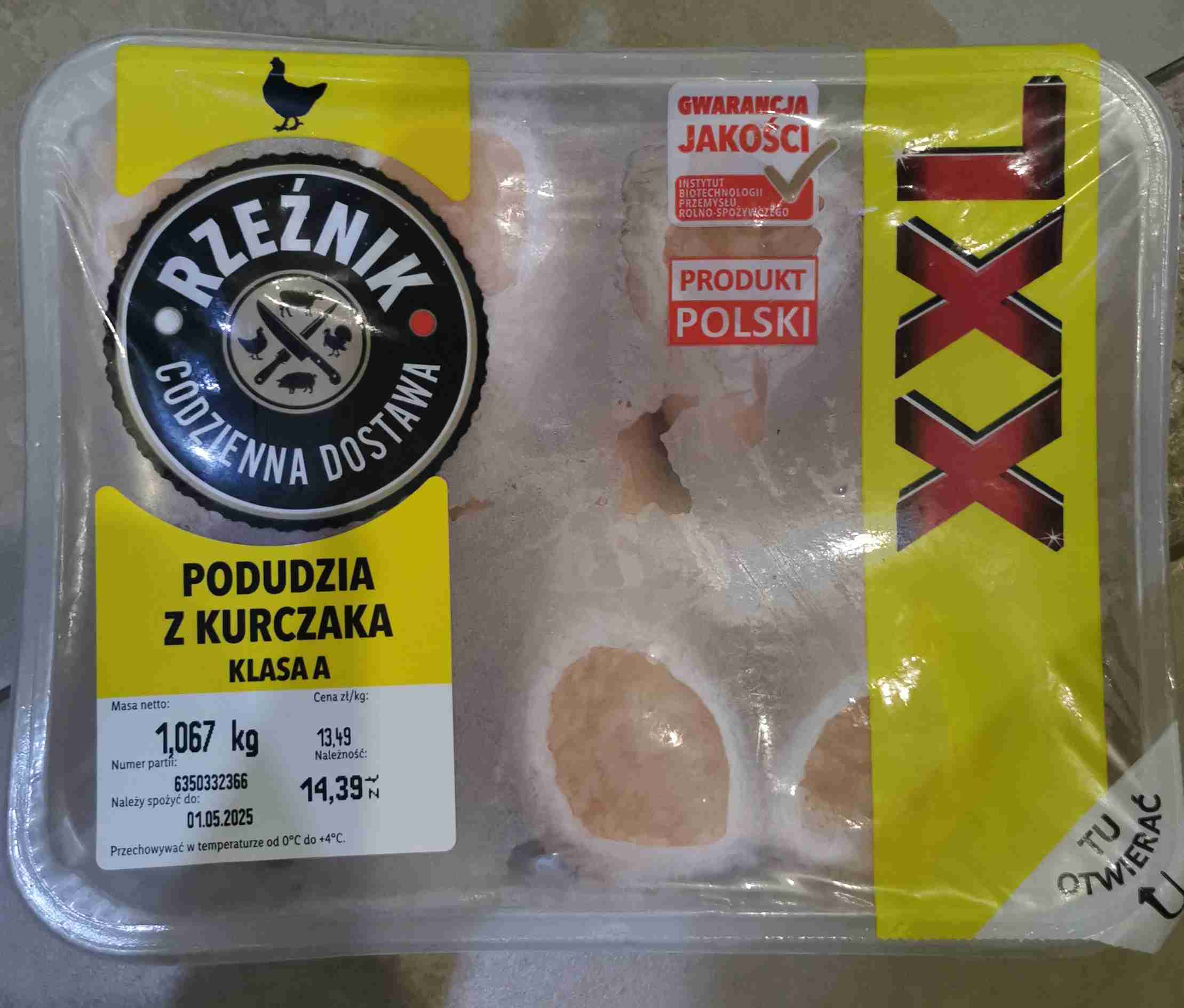 Podudzia z kurczaka