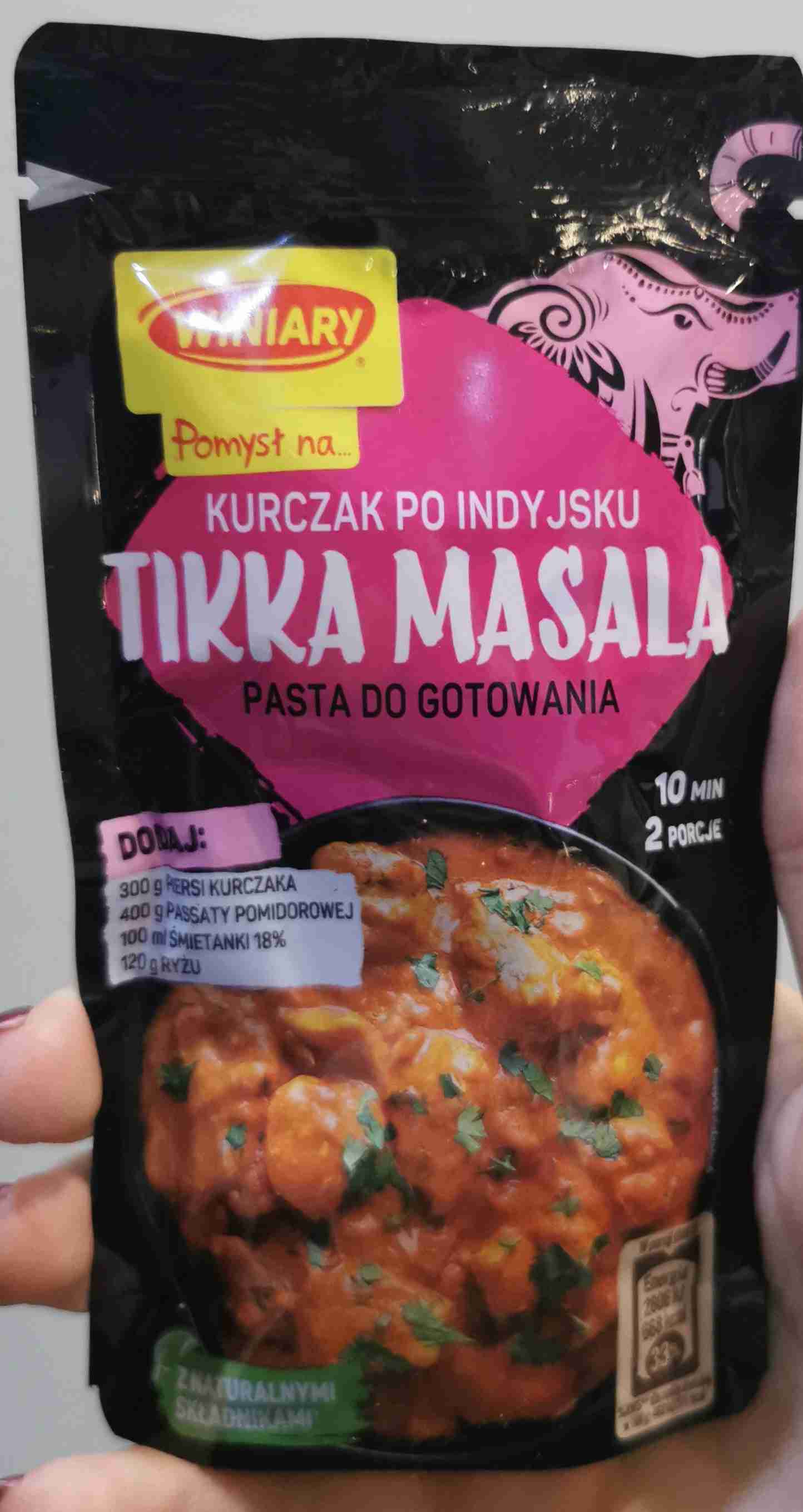 Tikka masala kurczak po indyjsku