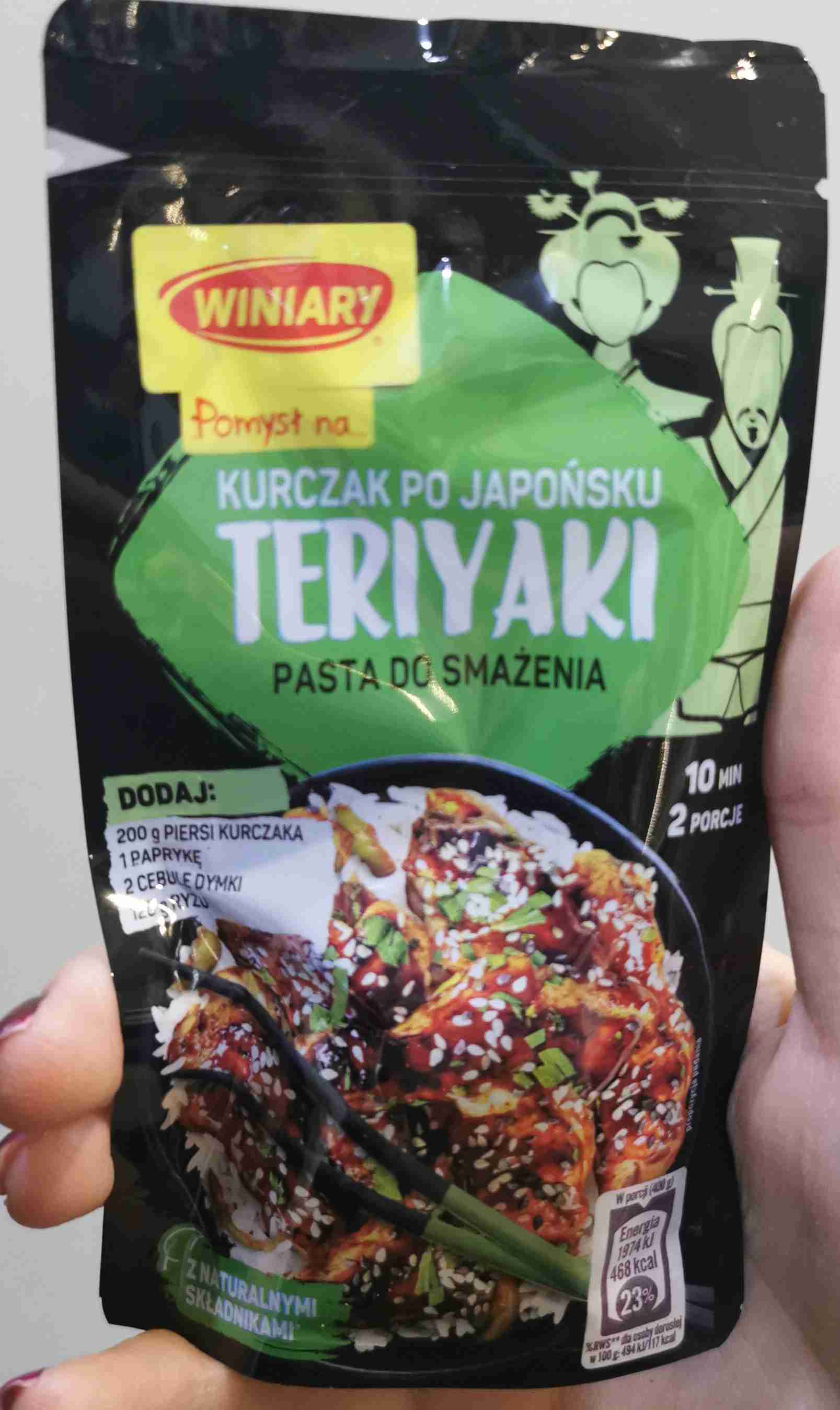 Kurczak po japońsku teriyaki