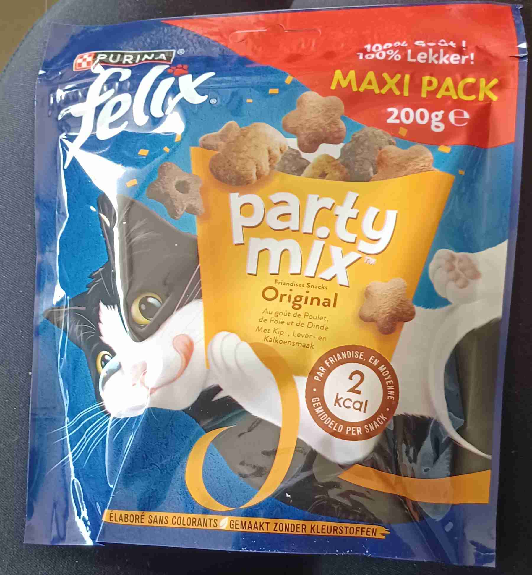 Party mix kip, lever, kalkoensmaak