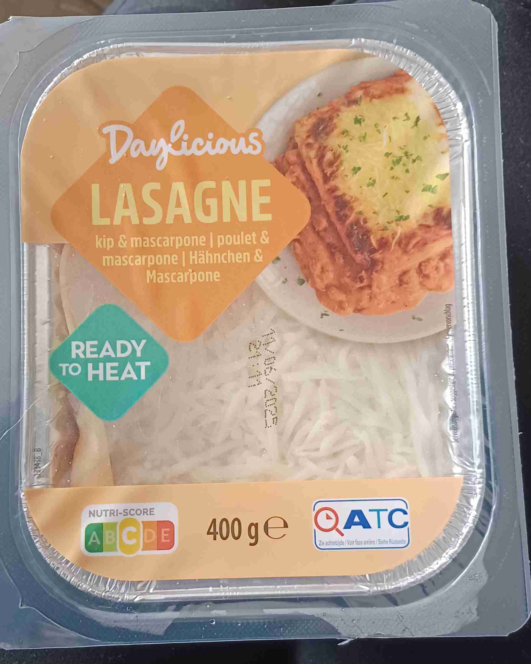Lasagne kip en mascarpone