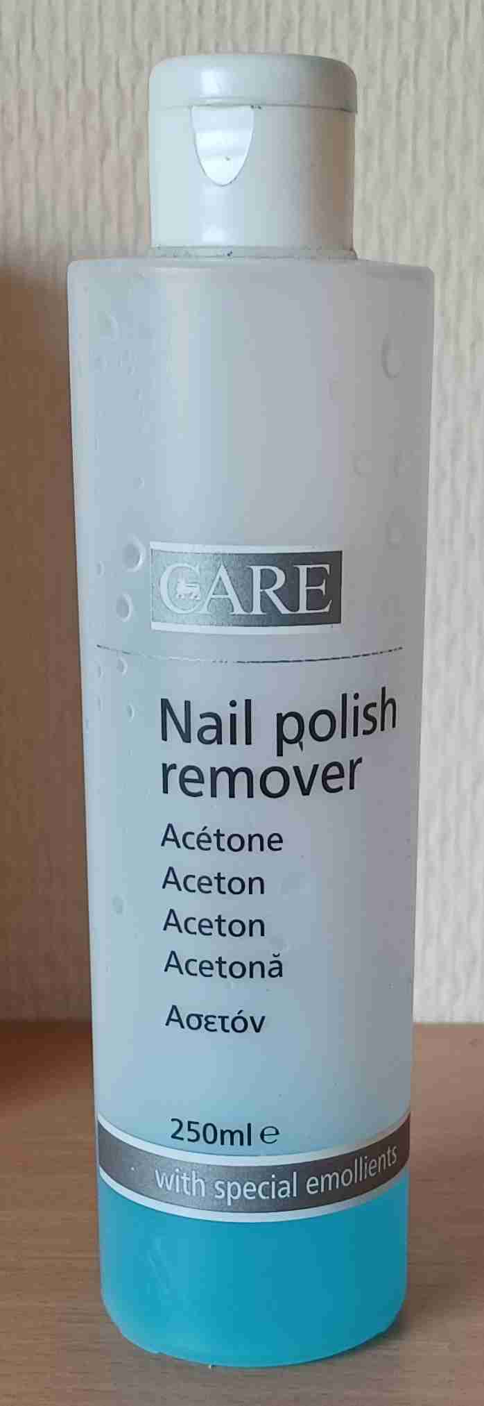 Nagelremover (mer aceton)