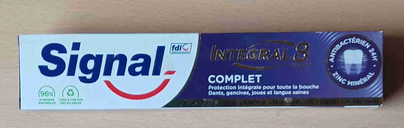 Tandpasta integral 8