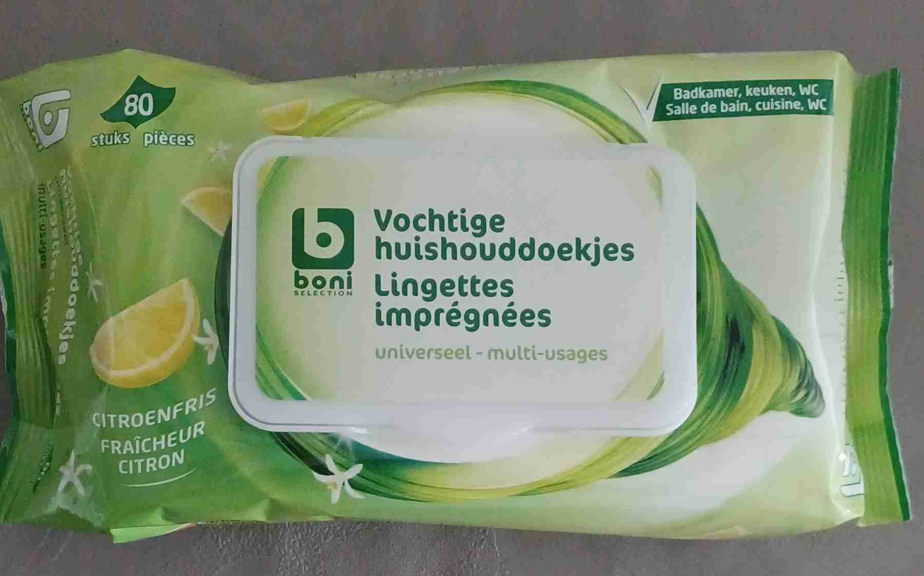Vochtige huishouddoekjes
