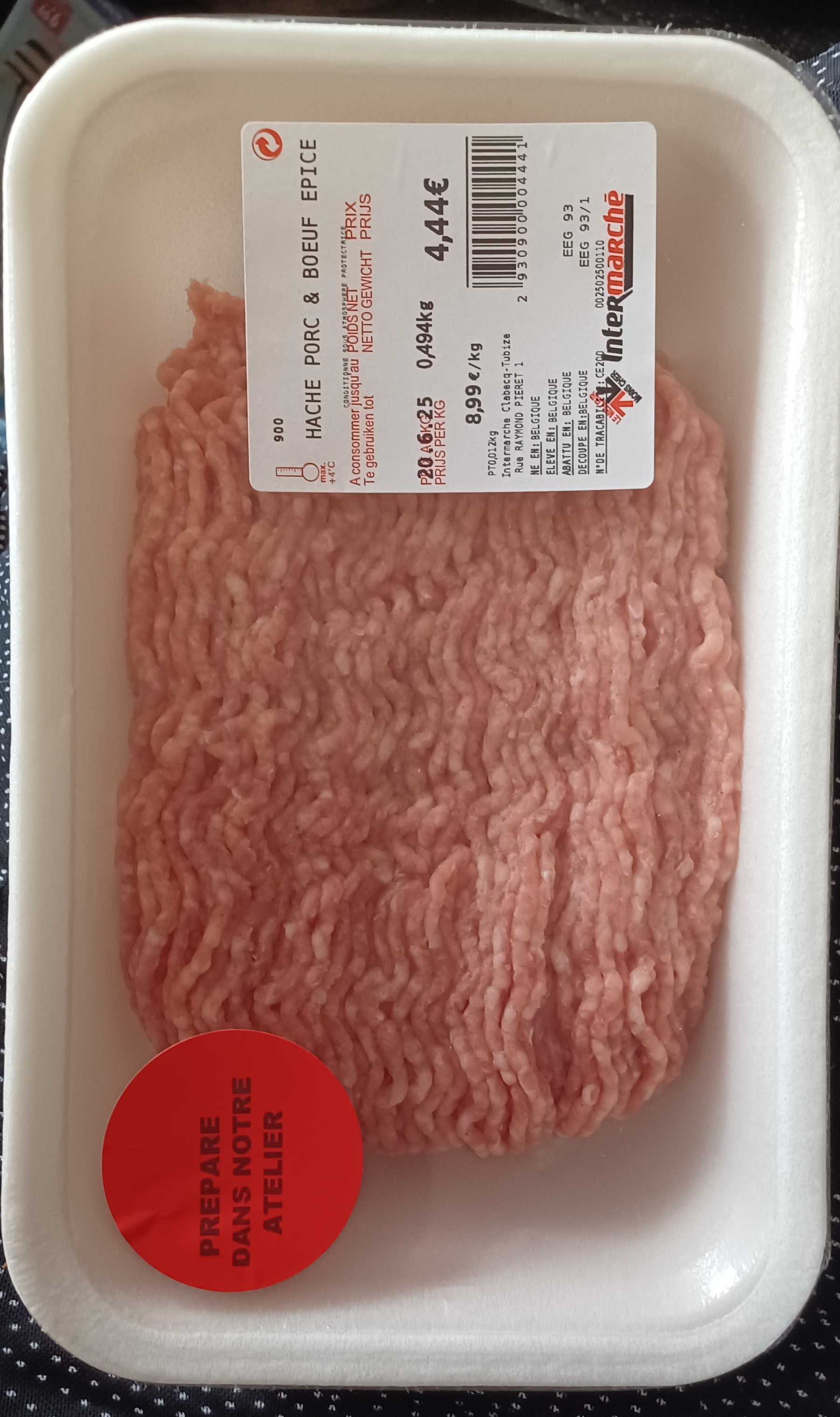 Varkens/rundgehakt
