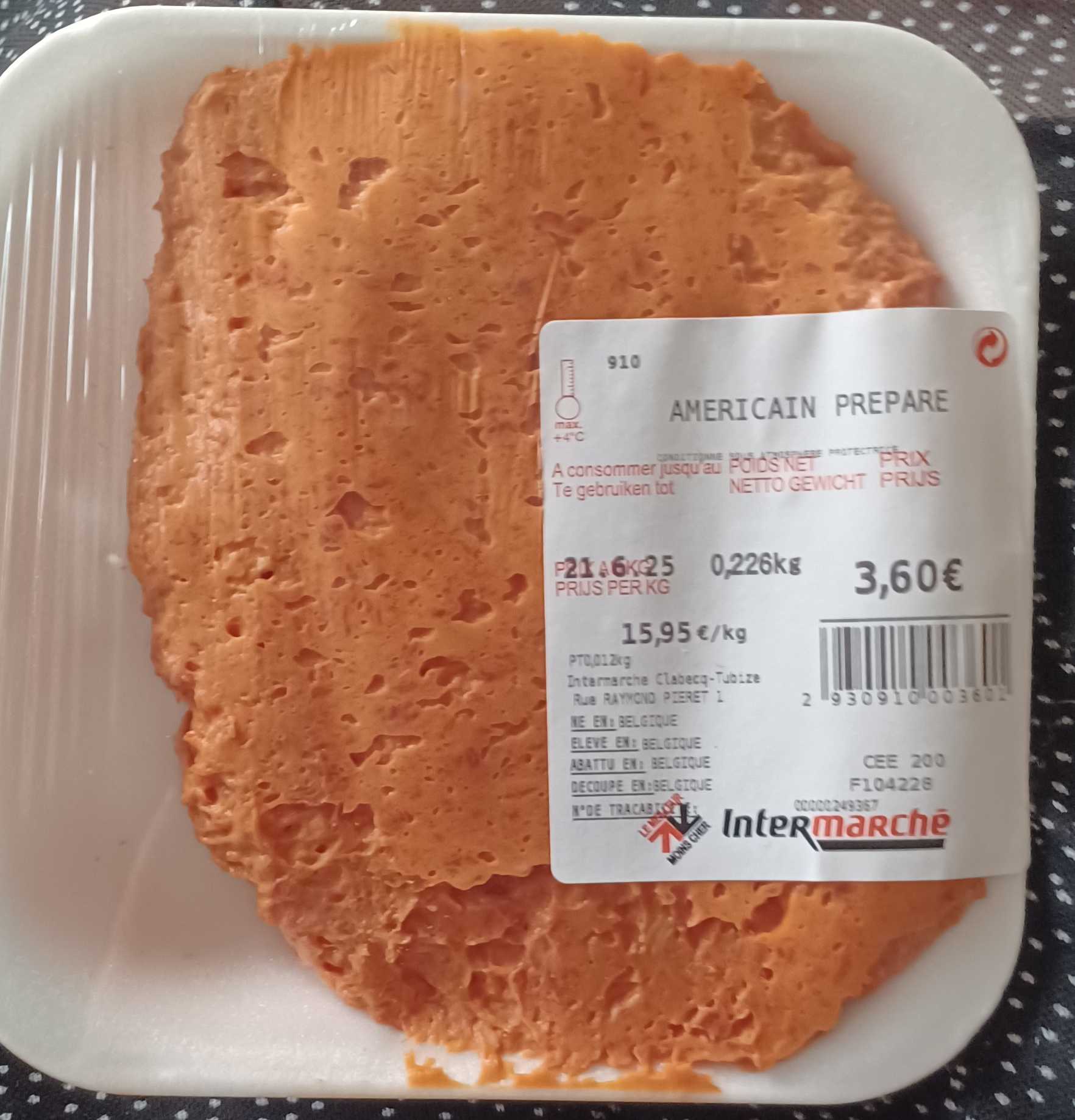 Americain prépare 