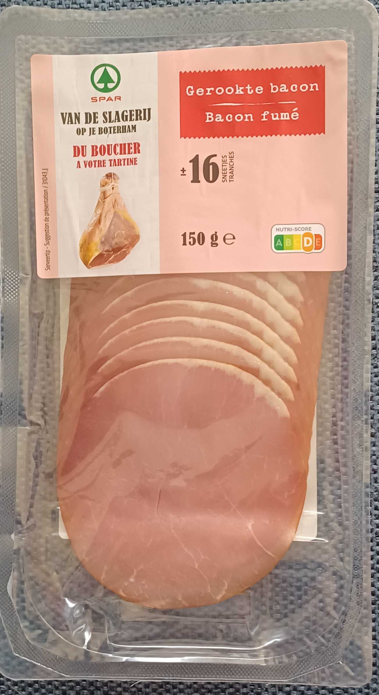 Gerookte bacon