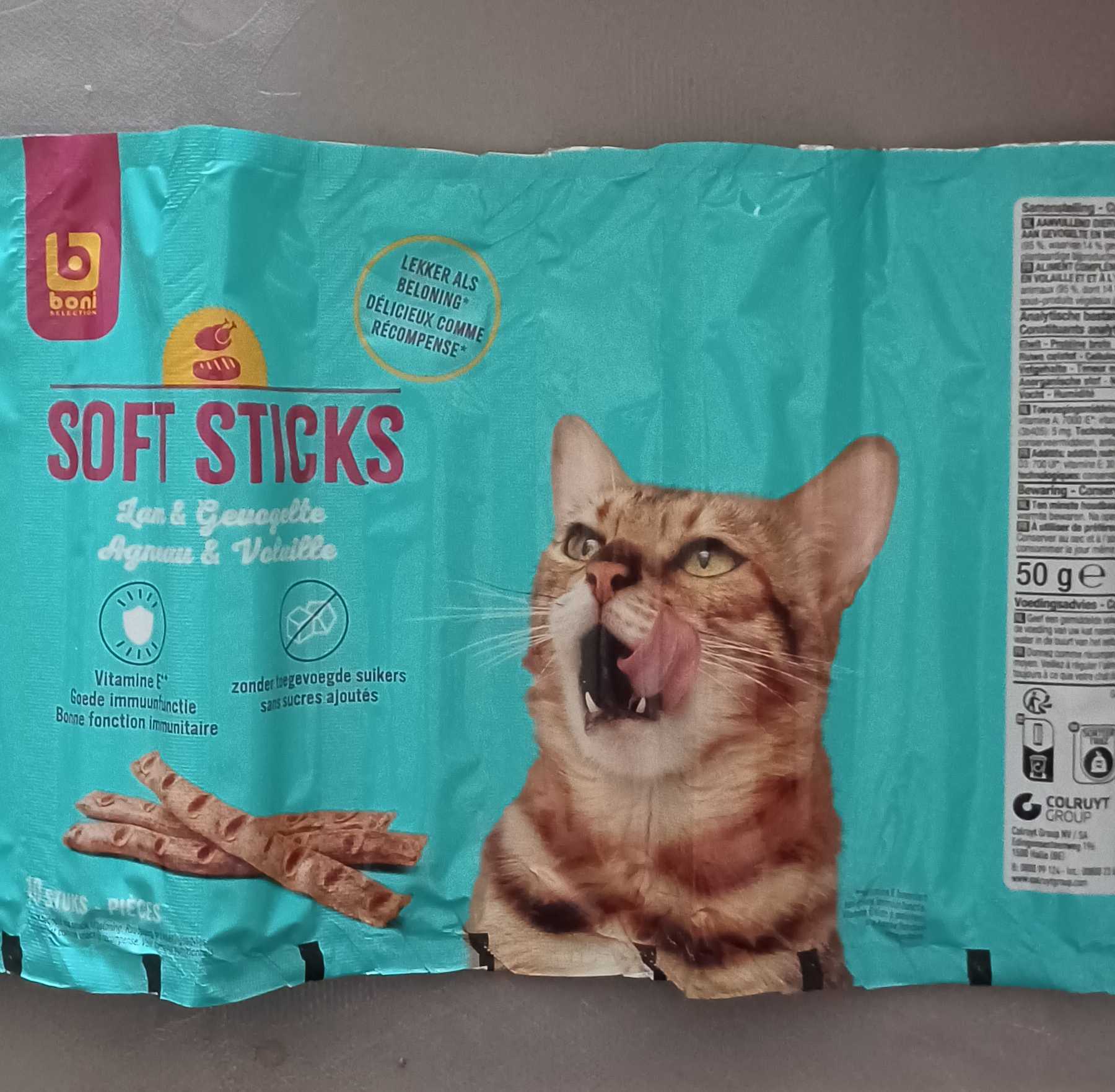 Soft sticks lam en gevogelte
