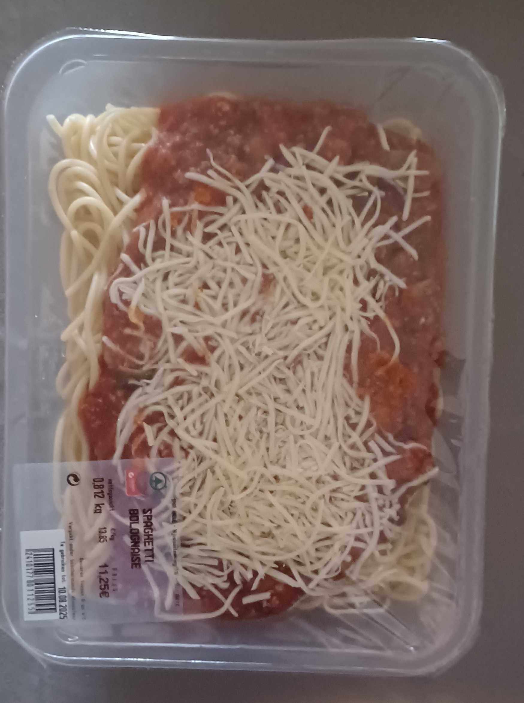 Spaghetti bolognaise 