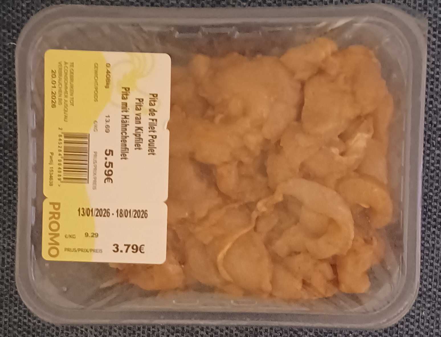 Pita van kipfilet