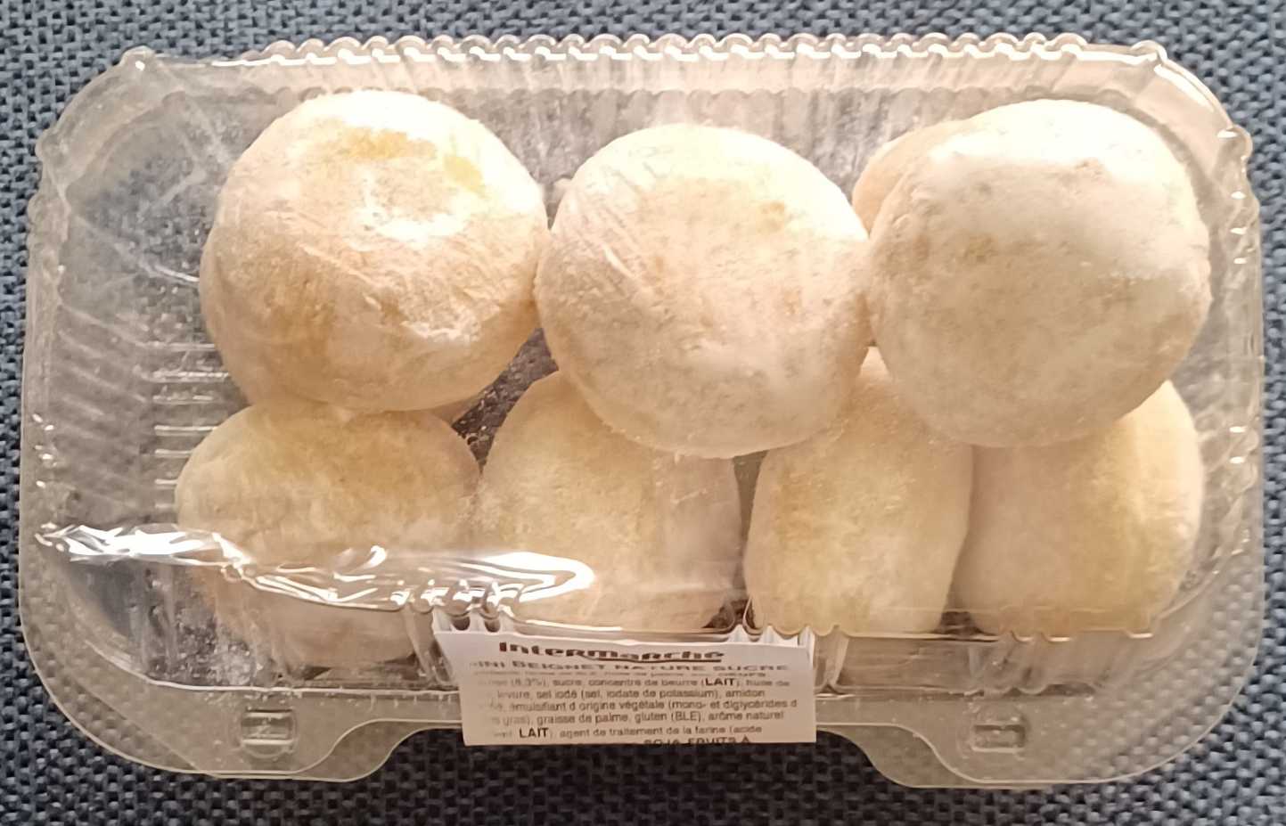 Mini beignet nature met suiker
