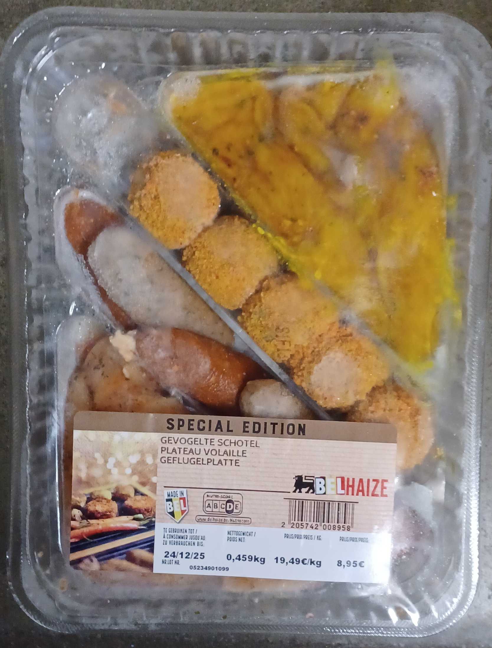 Gevogelte schotel