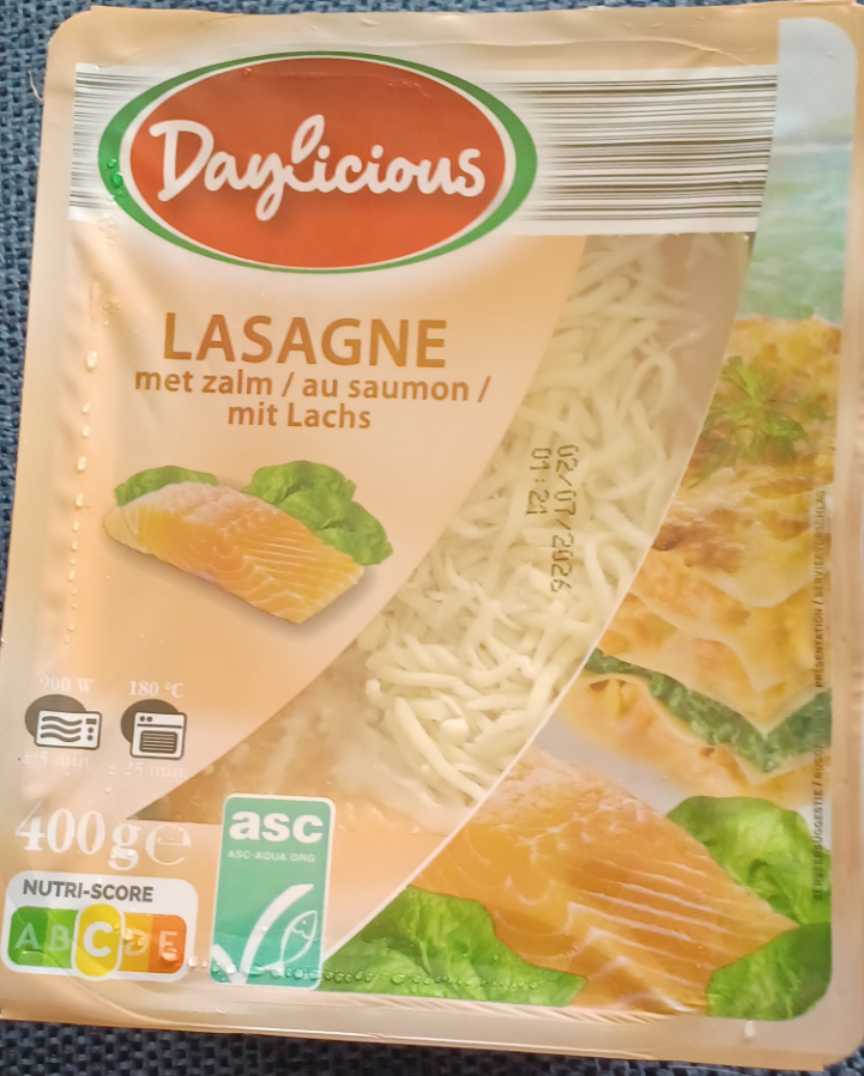 Lasagne met zalm