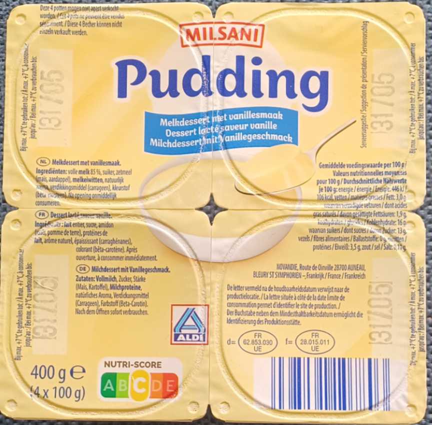Pudding vanille