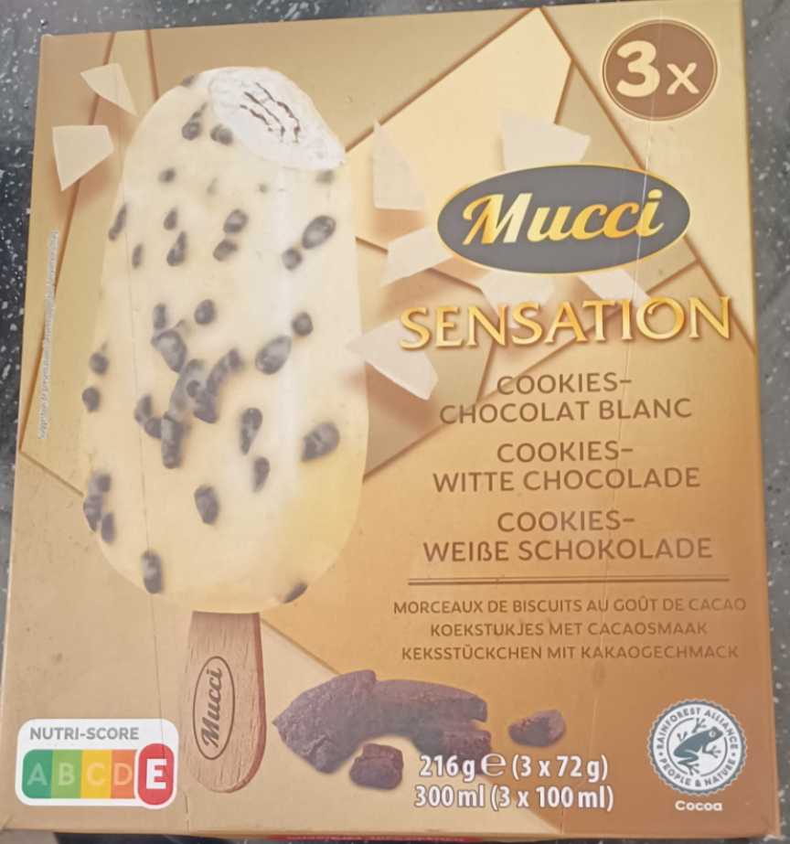 Cookie-witte chocolade magnumijs