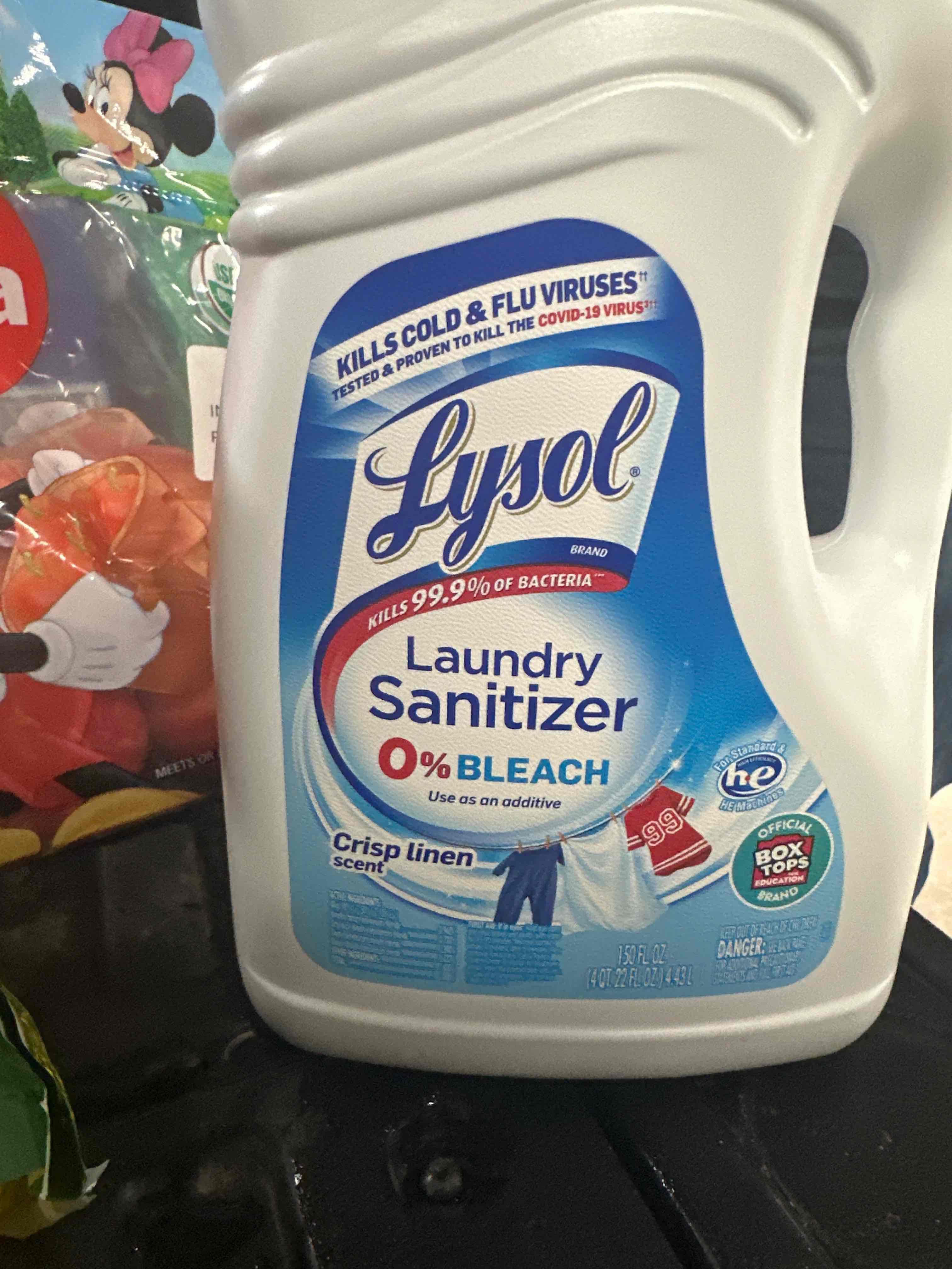 Laundry sanitizer