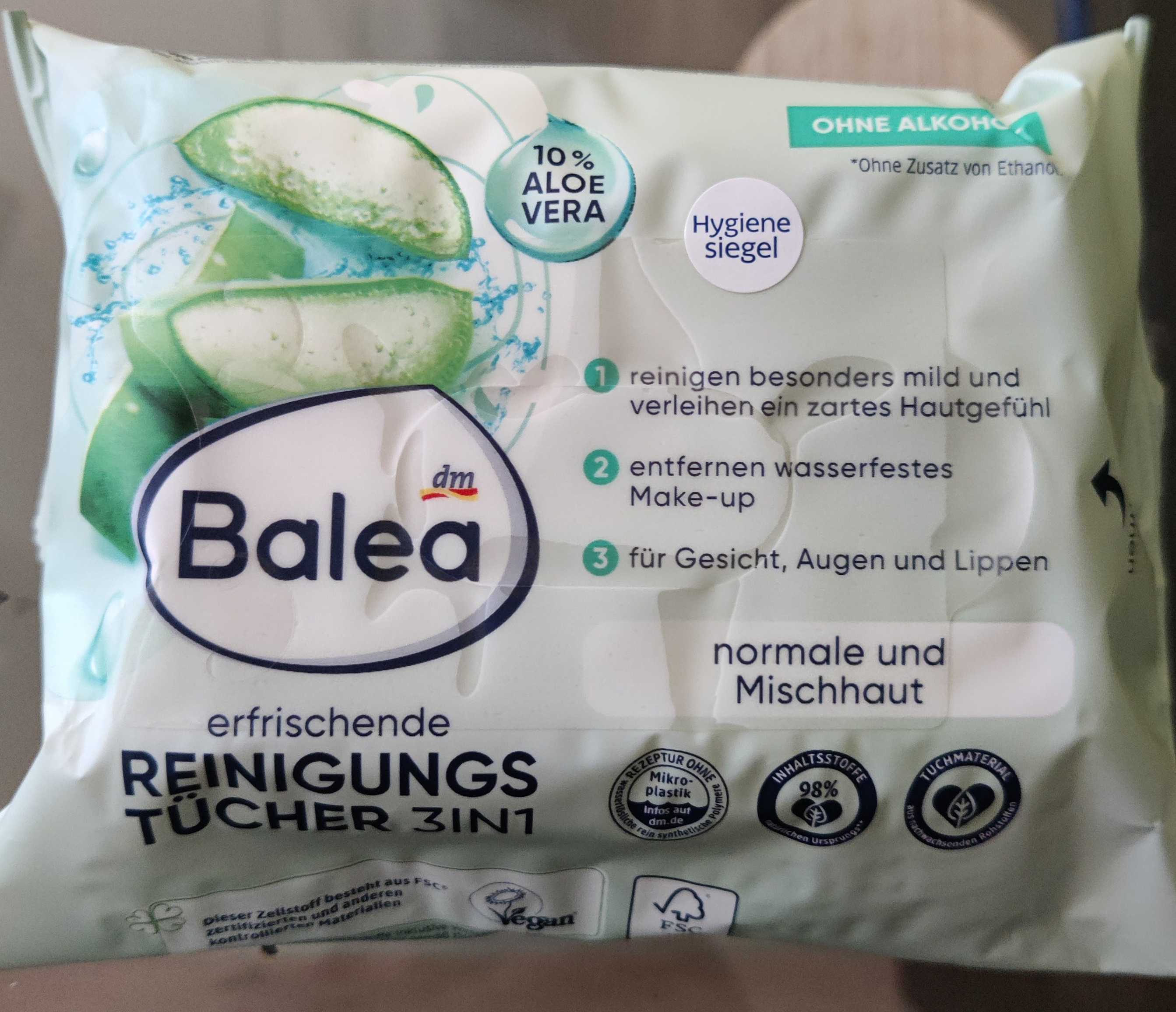 Vochtige schoonmaak doekjes 