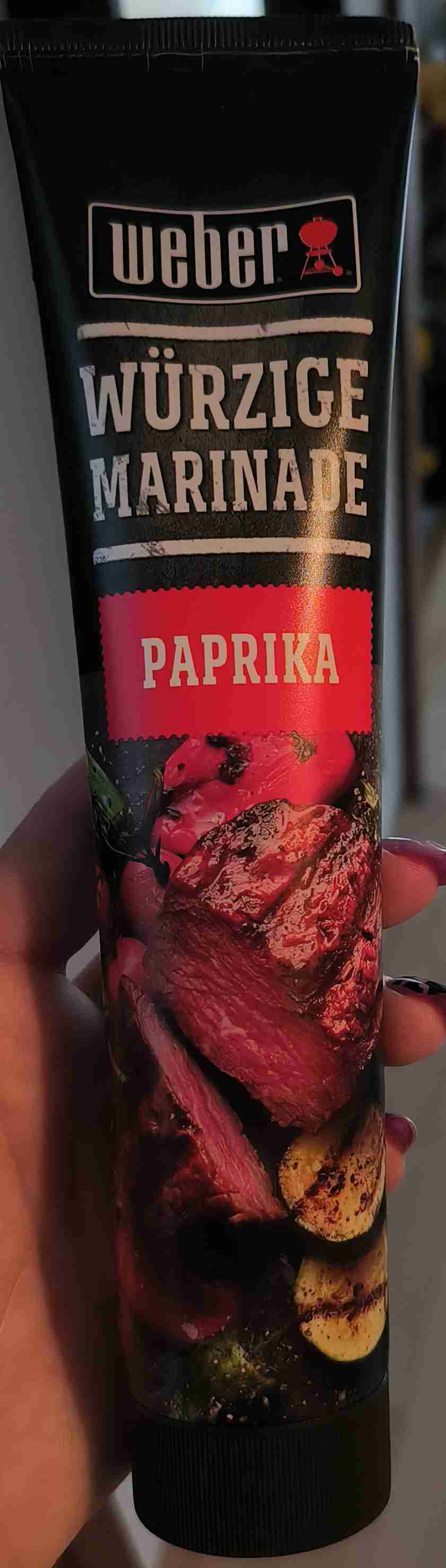 Würzige Marinade Paprika