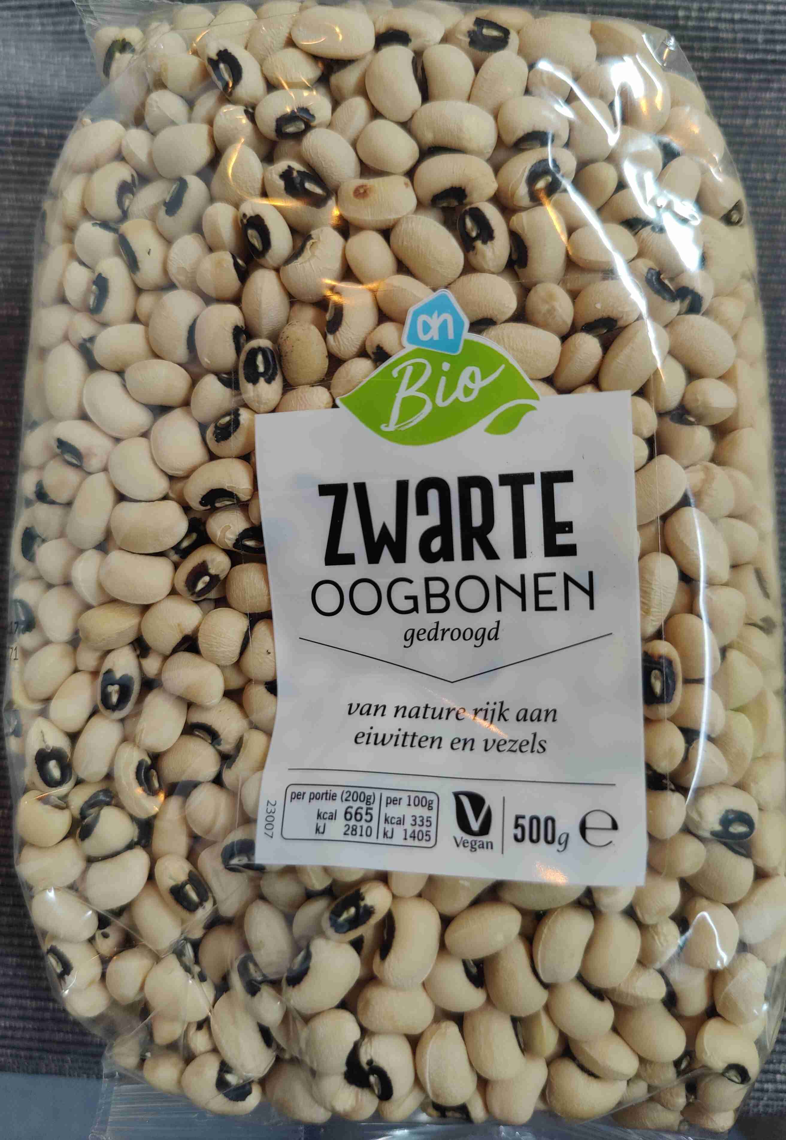 Gedroogd Zwarte oogbonen bio