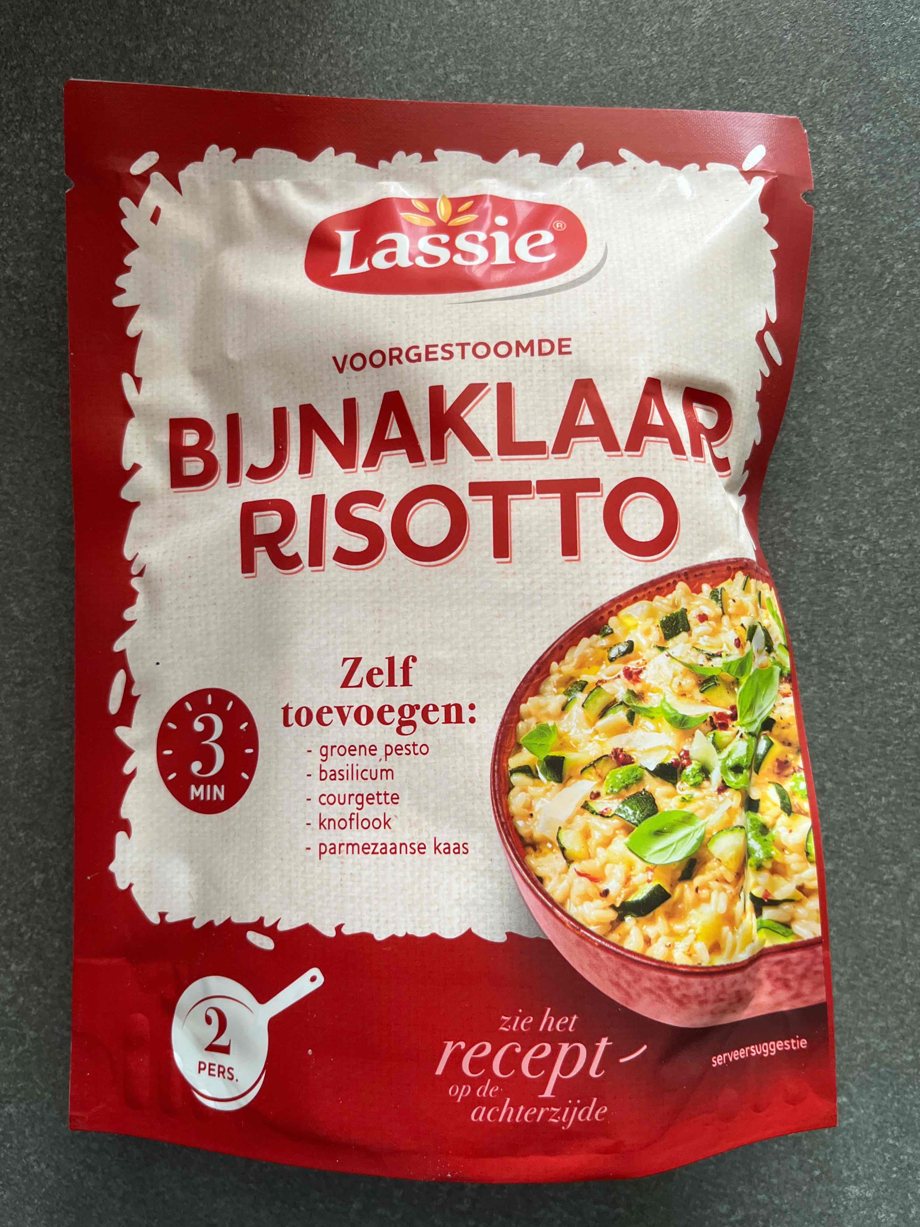 Voorgestoomde bijnaklaar risotto