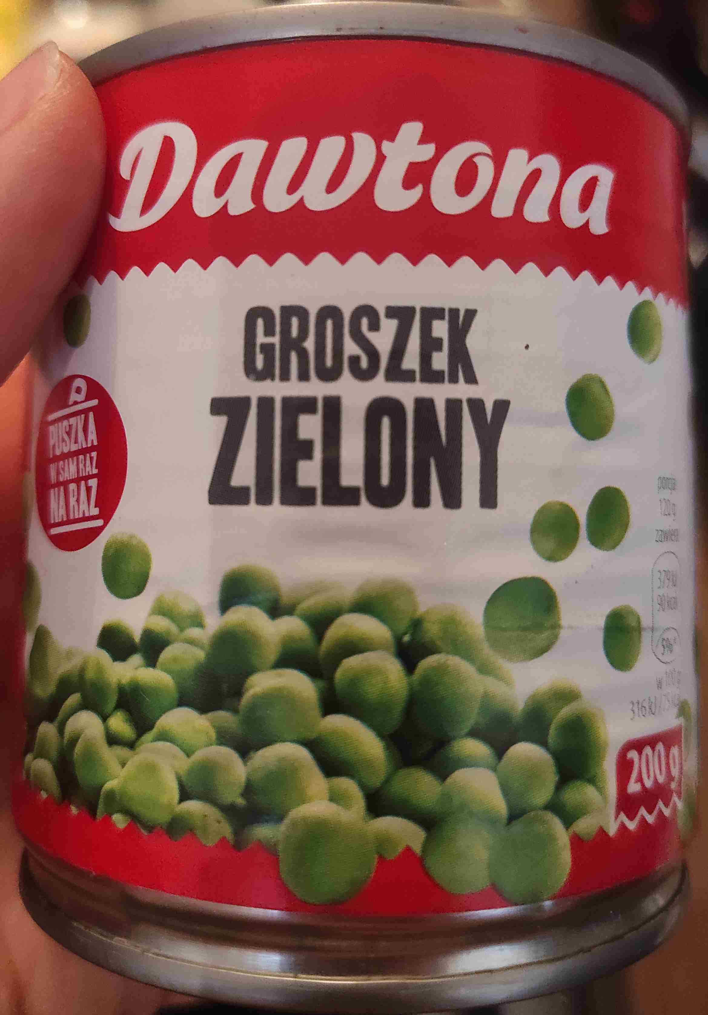 Groszek zielony 