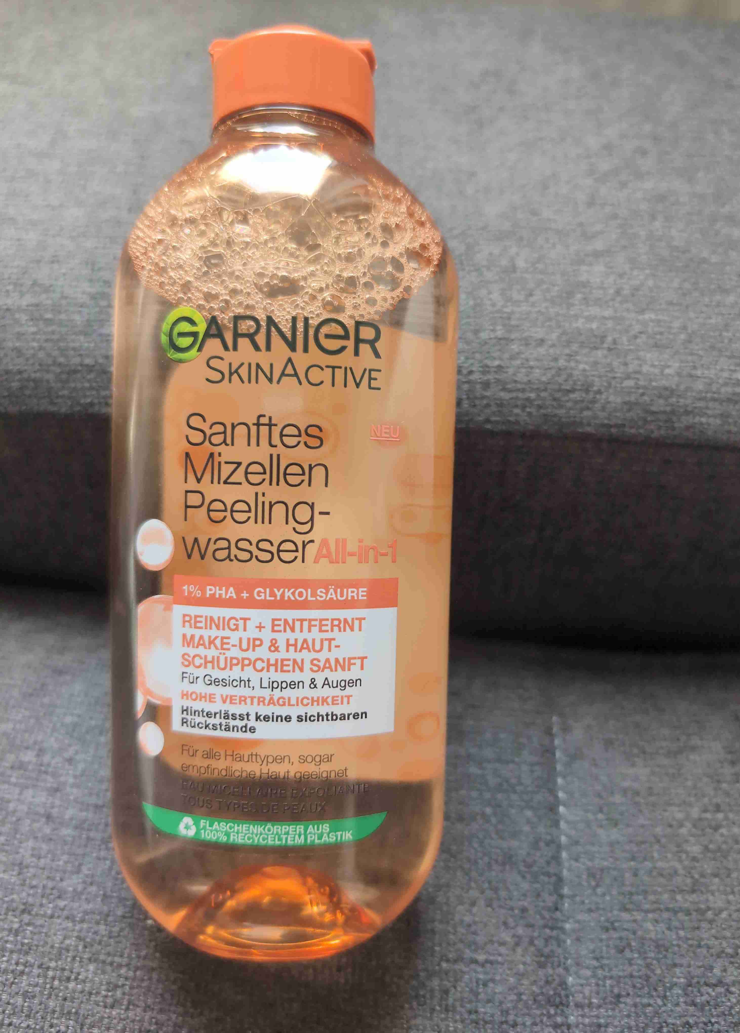 Sanftes Mizellen Peelingwasser