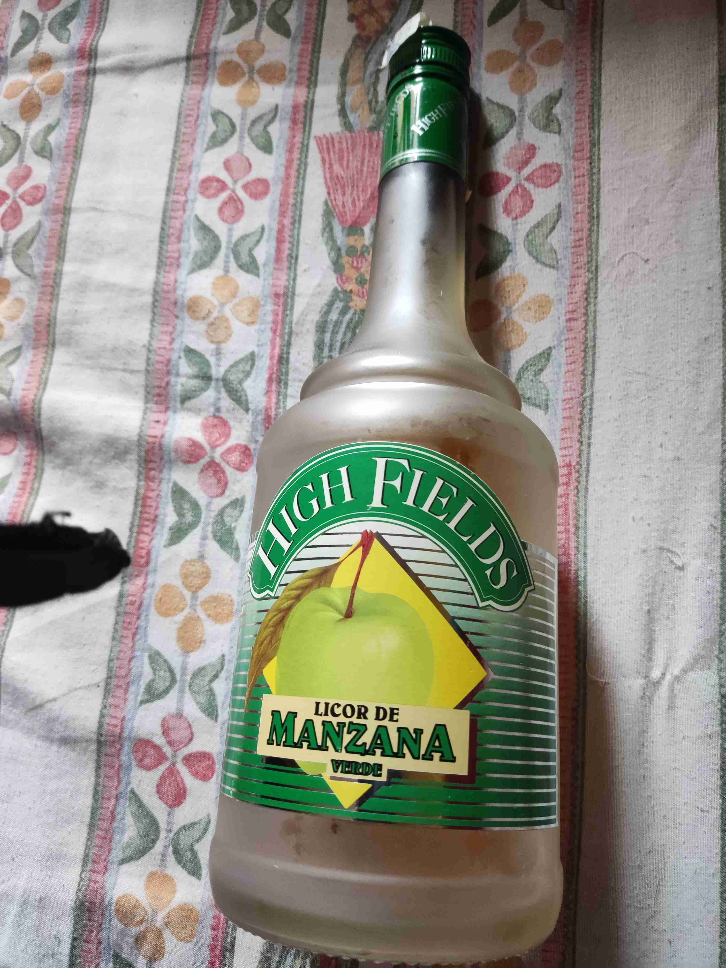 Licor manzana verde