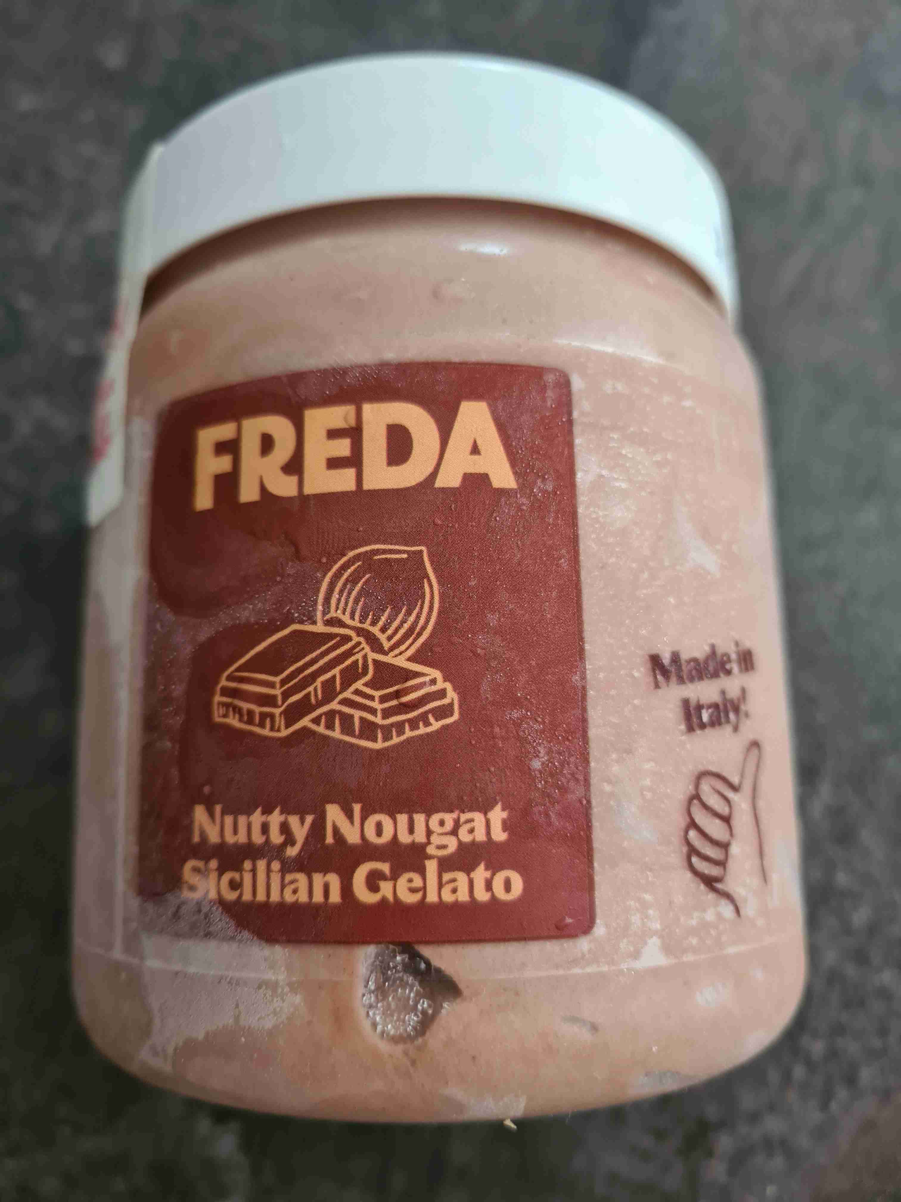 Nutty Nougat Sicilian Gelato