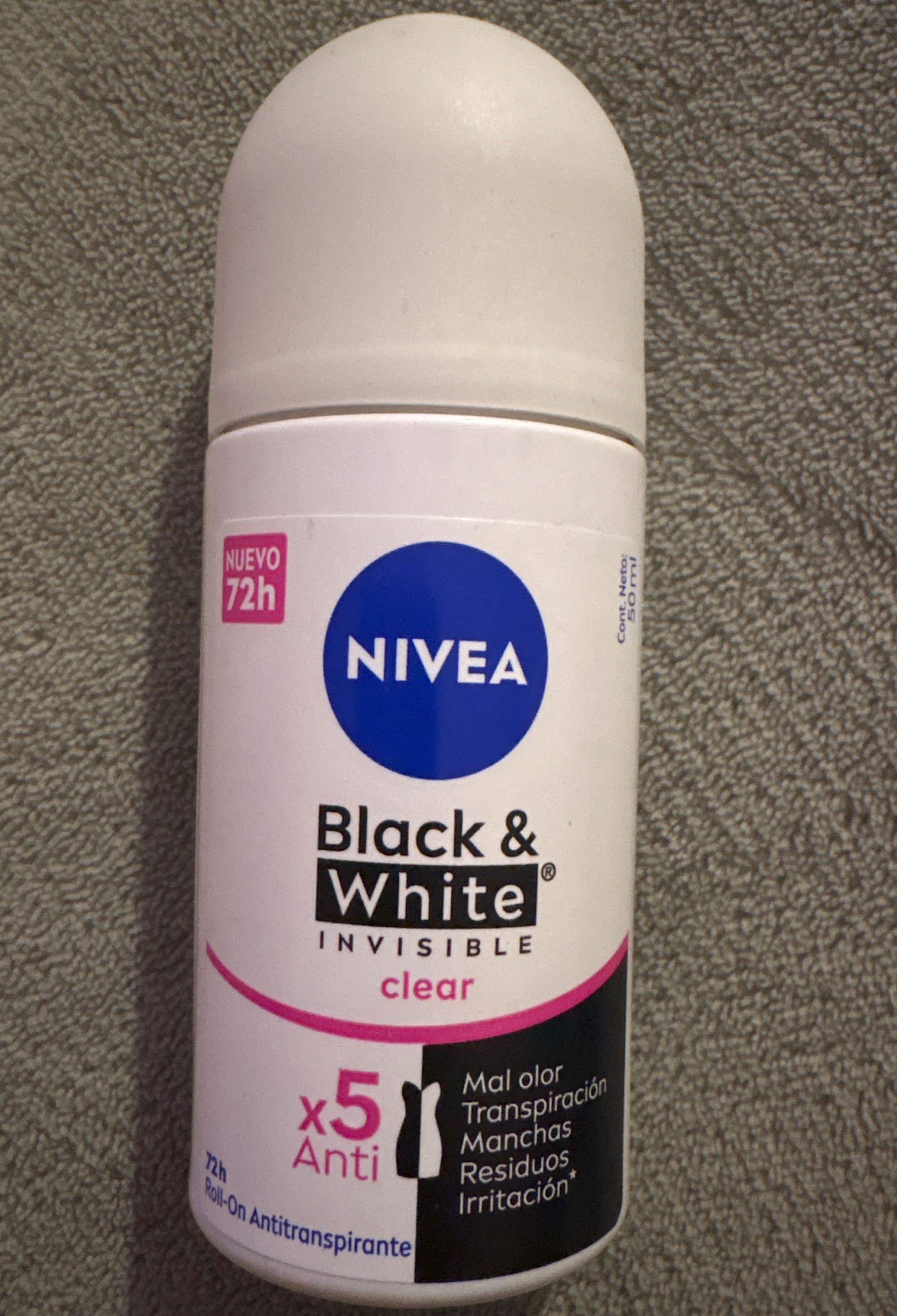 Black & White Invisible Clear