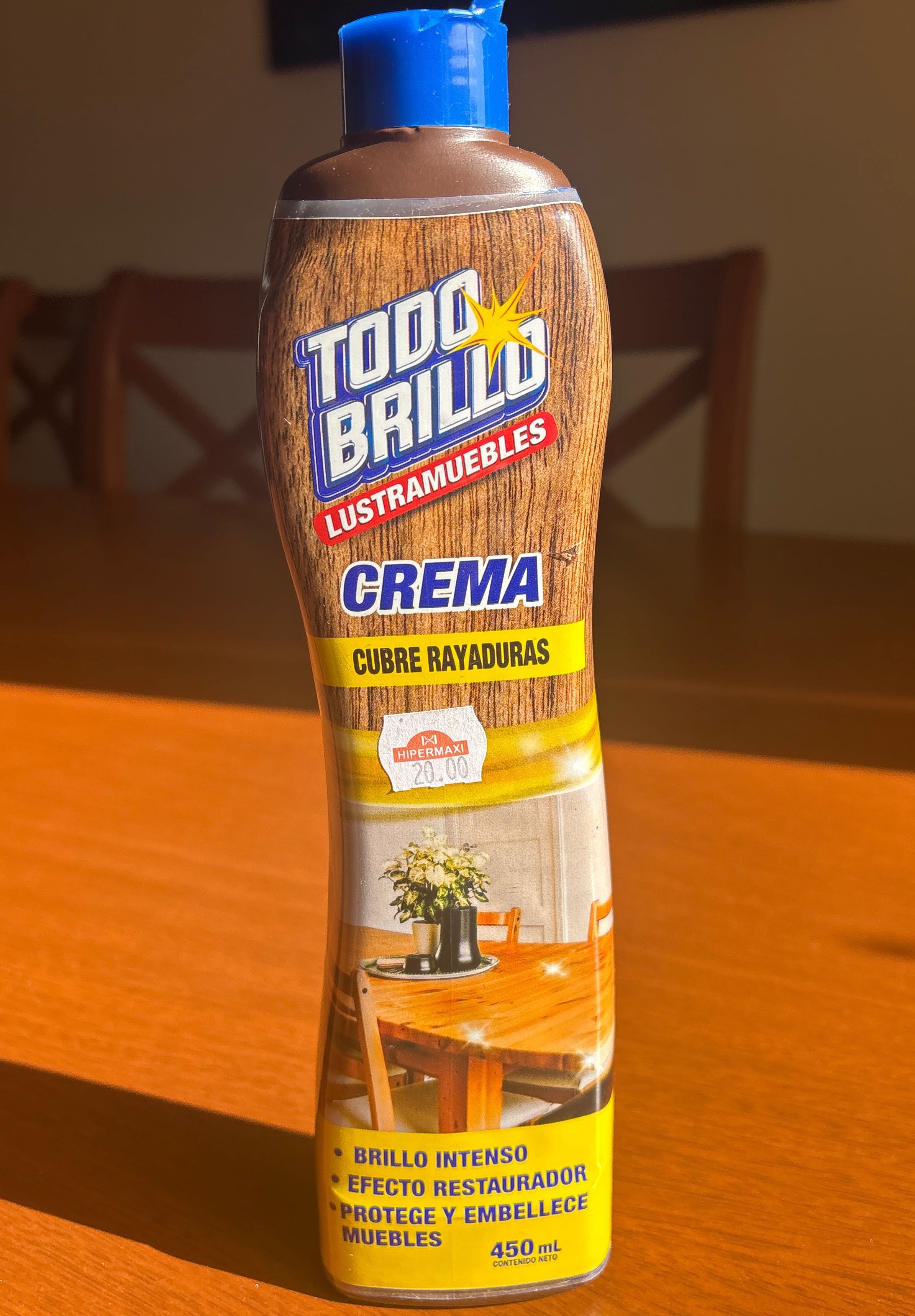 Lustramuebles Crema